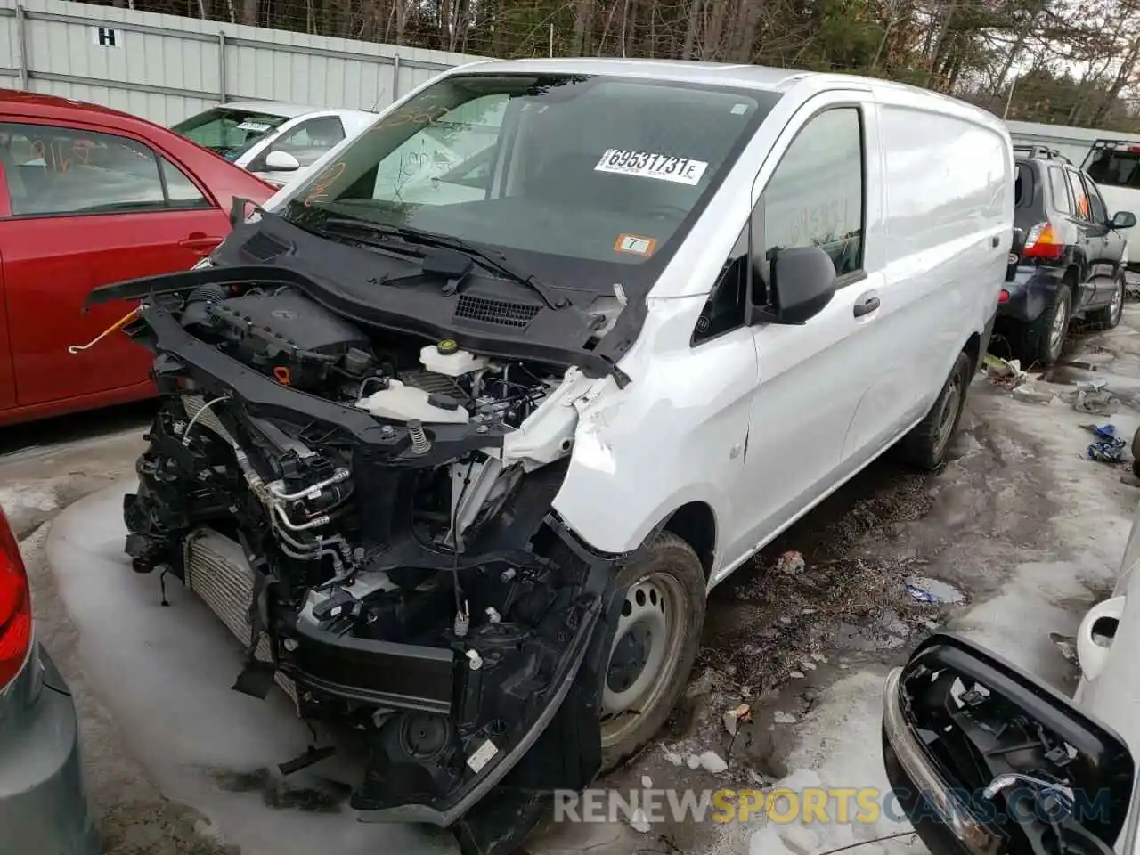 2 Photograph of a damaged car W1YV0BEY7L3714206 MERCEDES-BENZ METRIS 2020