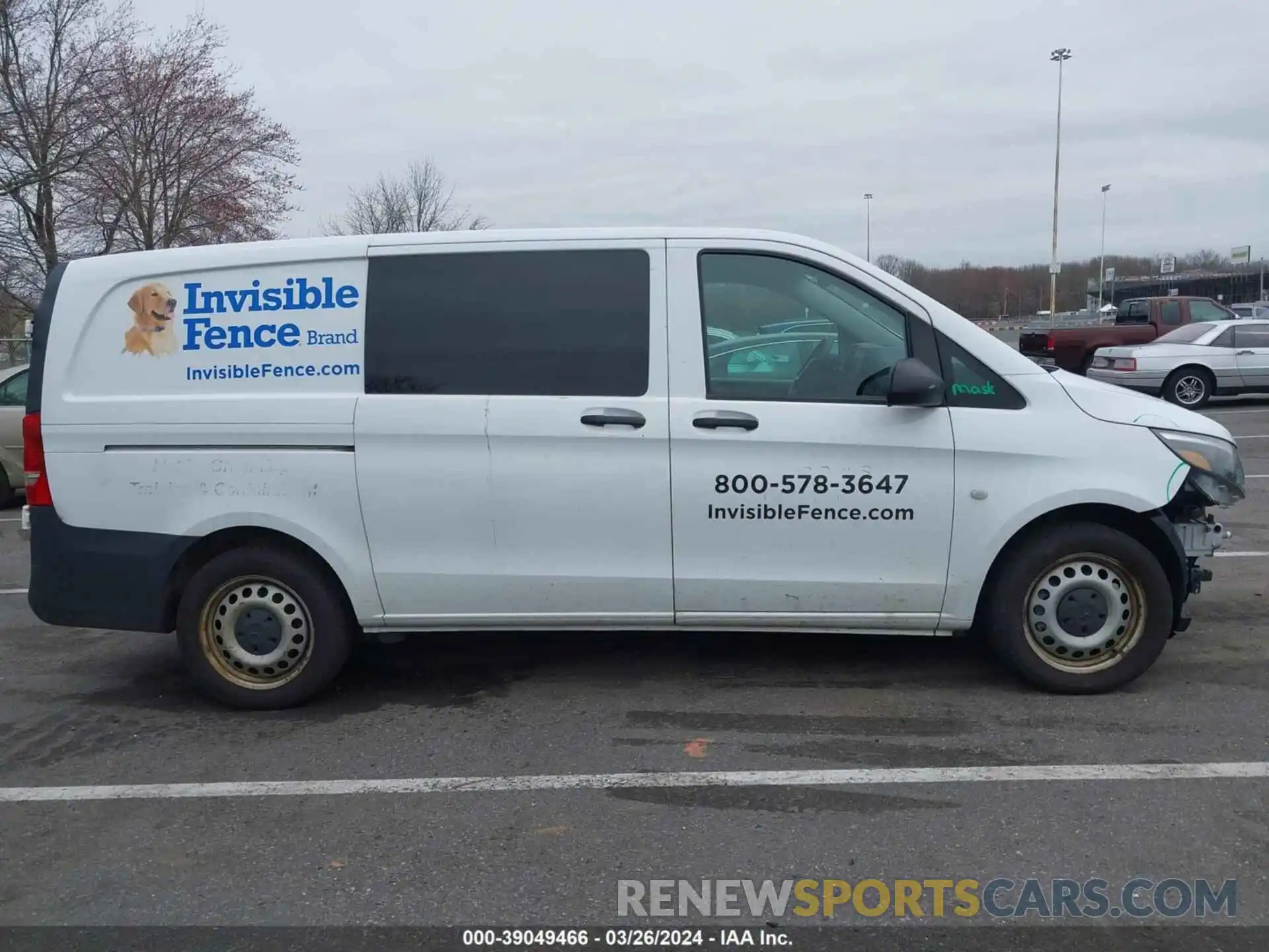 13 Photograph of a damaged car WD3PG2EA1L3673528 MERCEDES-BENZ METRIS 2020