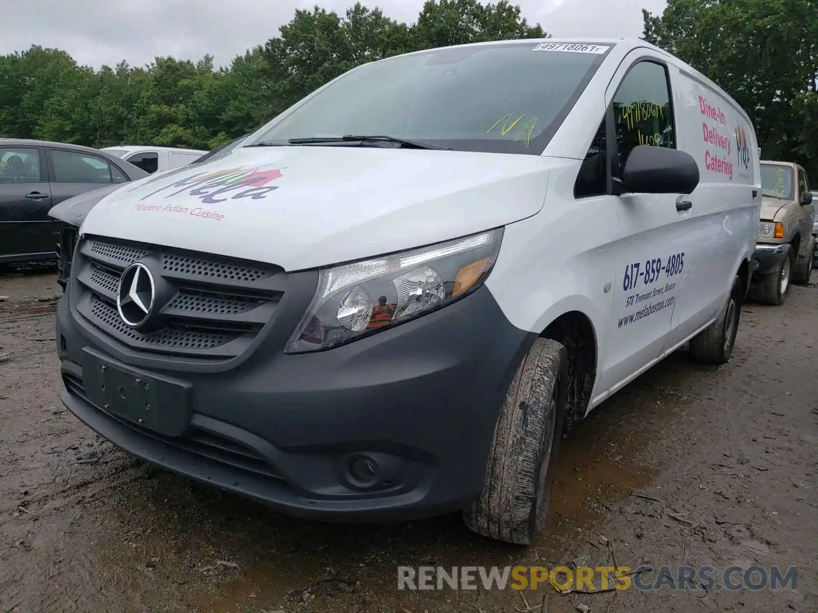 2 Photograph of a damaged car WD3PG2EA2L3678530 MERCEDES-BENZ METRIS 2020