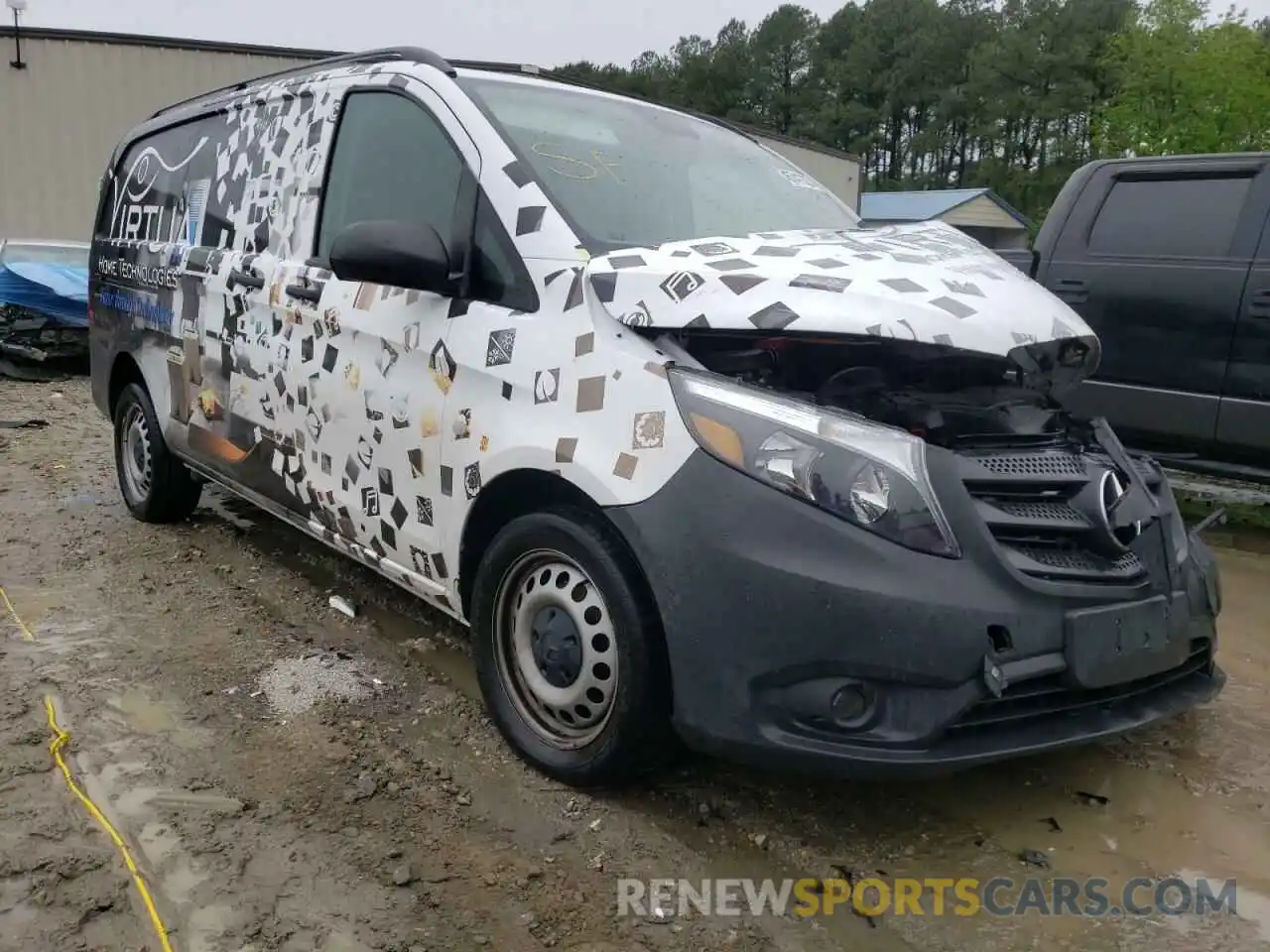 1 Photograph of a damaged car WD3PG2EA2L3681752 MERCEDES-BENZ METRIS 2020