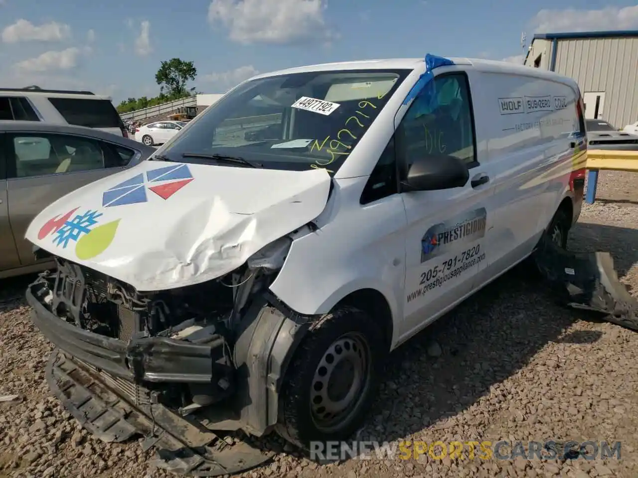 2 Photograph of a damaged car WD3PG2EA5L3659356 MERCEDES-BENZ METRIS 2020