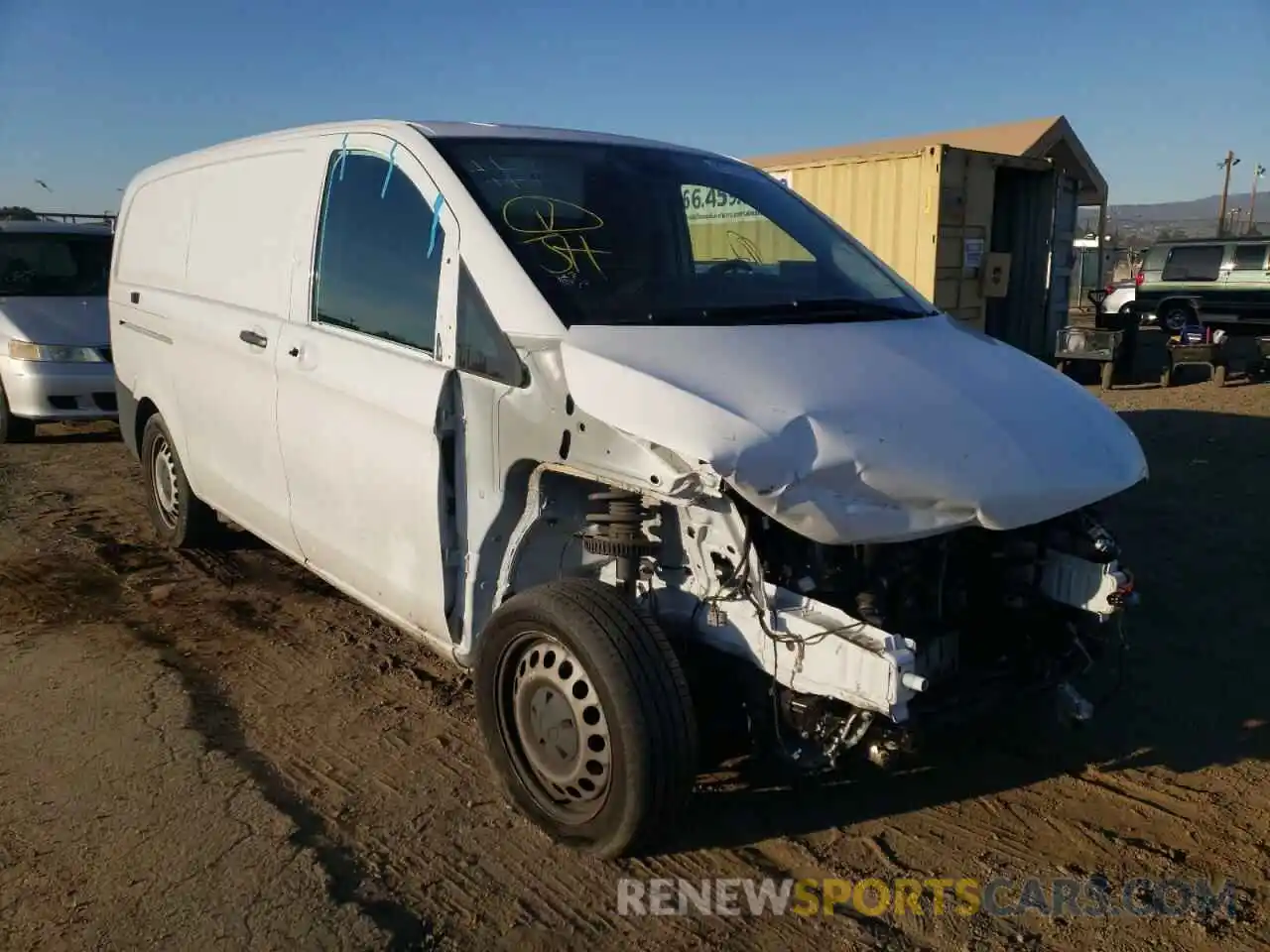 1 Photograph of a damaged car WD3PG2EA6L3674710 MERCEDES-BENZ METRIS 2020