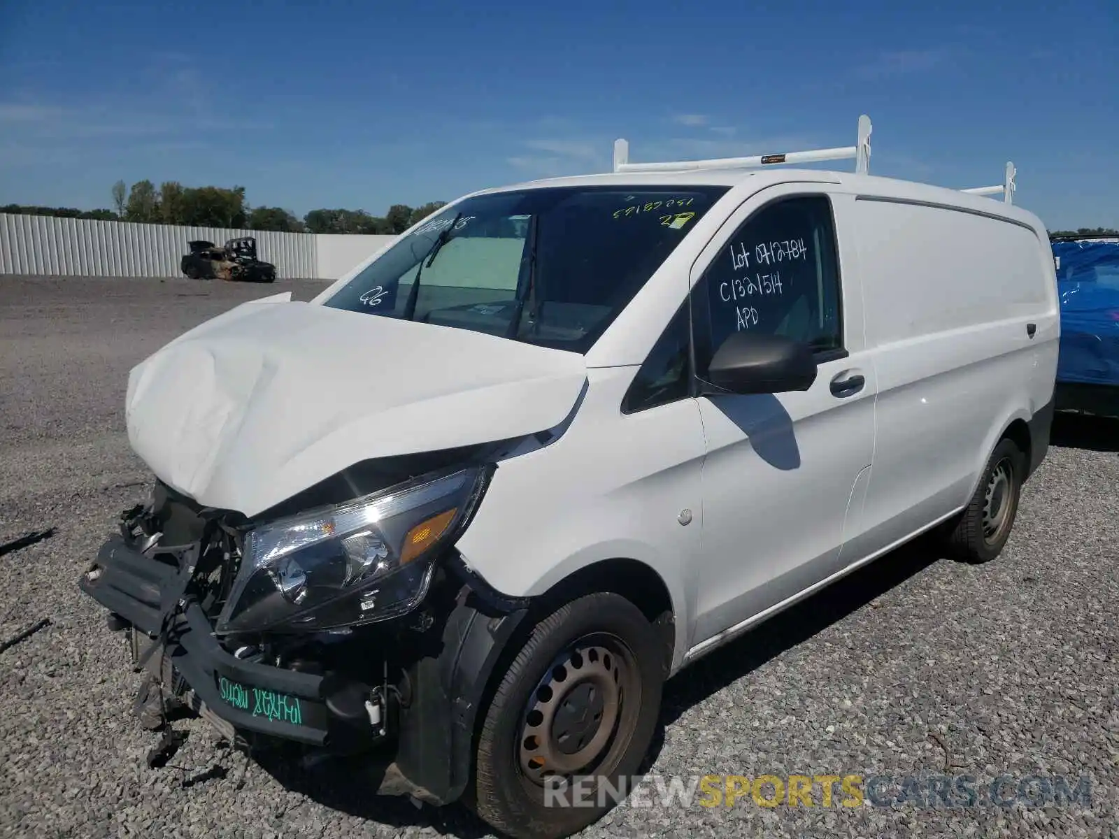 2 Photograph of a damaged car WD3PG2EA8L3661960 MERCEDES-BENZ METRIS 2020