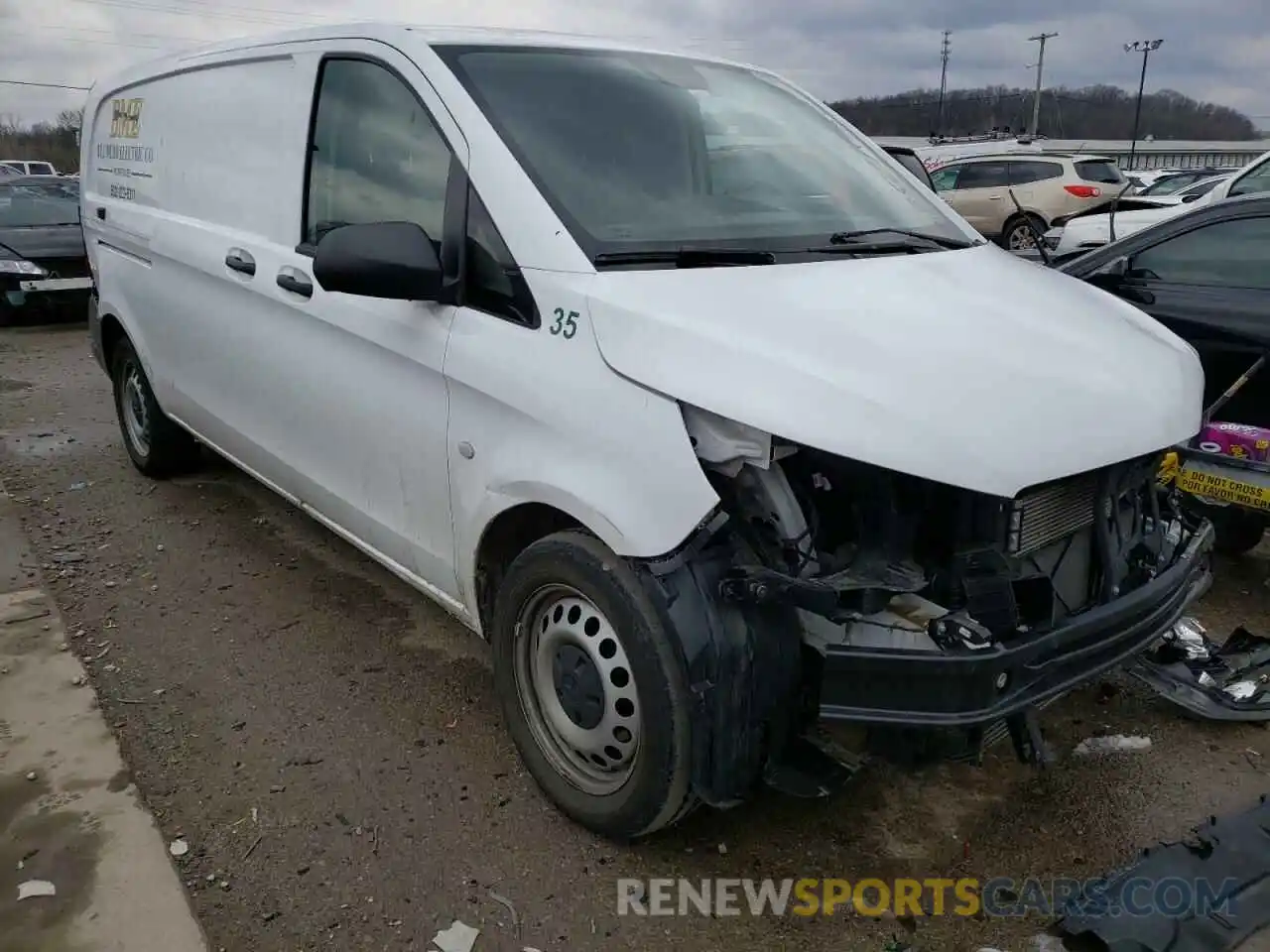 1 Photograph of a damaged car WD3PG3EA2L3658624 MERCEDES-BENZ METRIS 2020