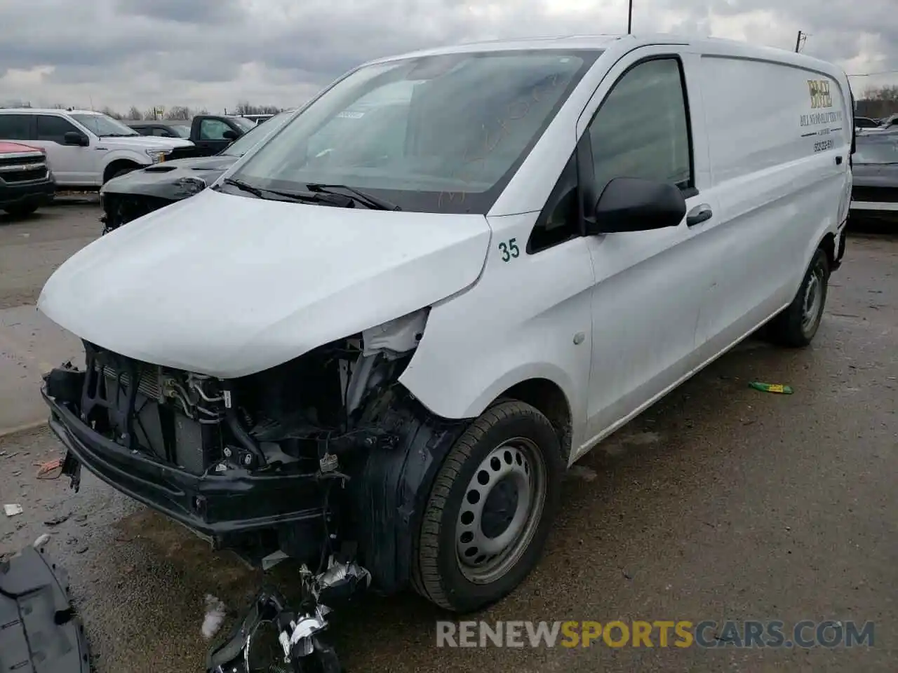 2 Photograph of a damaged car WD3PG3EA2L3658624 MERCEDES-BENZ METRIS 2020