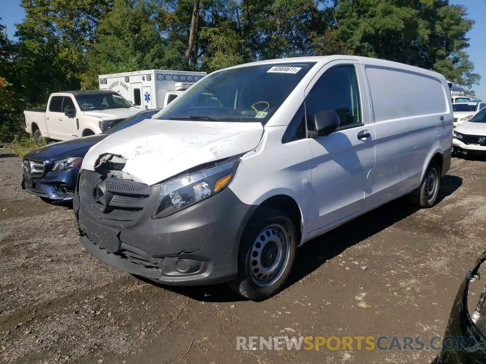 2 Photograph of a damaged car WD3PG3EA2L3677920 MERCEDES-BENZ METRIS 2020