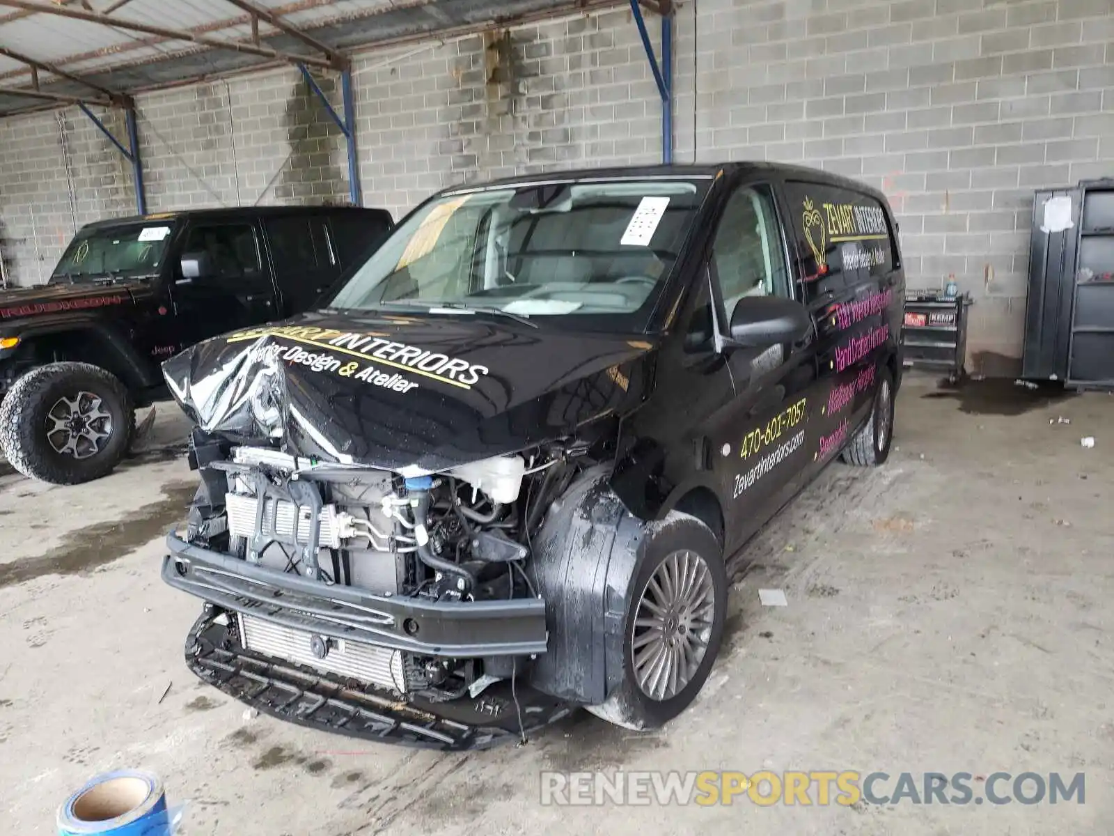 2 Photograph of a damaged car WD3PG3EA7L3682451 MERCEDES-BENZ METRIS 2020