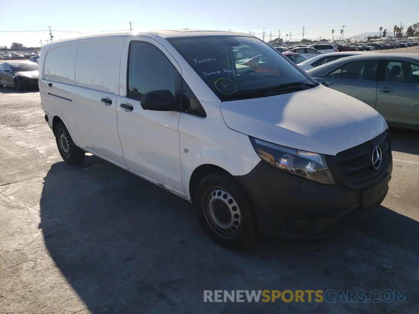 1 Photograph of a damaged car WD3PG3EA9L3641075 MERCEDES-BENZ METRIS 2020