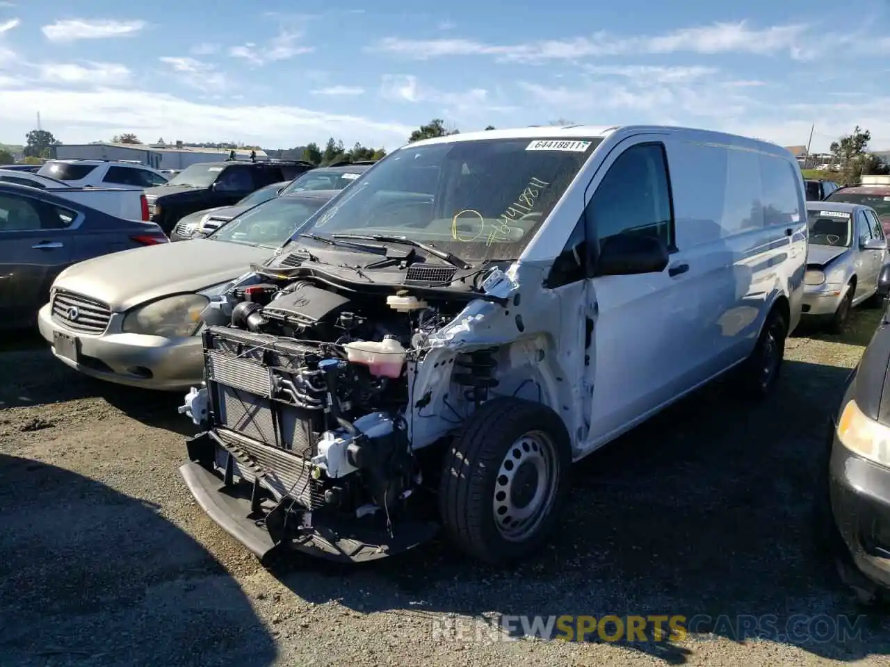 2 Photograph of a damaged car W1YV0BEY3M3863584 MERCEDES-BENZ METRIS 2021