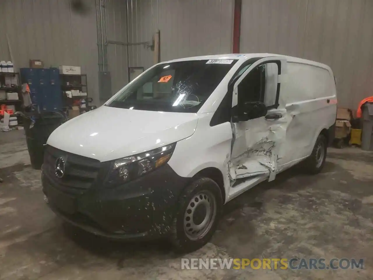 2 Photograph of a damaged car W1YV0BEY3M3912735 MERCEDES-BENZ METRIS 2021