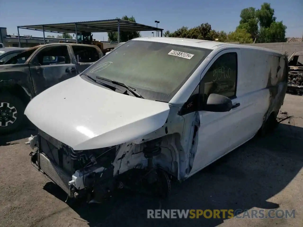 2 Photograph of a damaged car W1YV0BEY5M3831056 MERCEDES-BENZ METRIS 2021