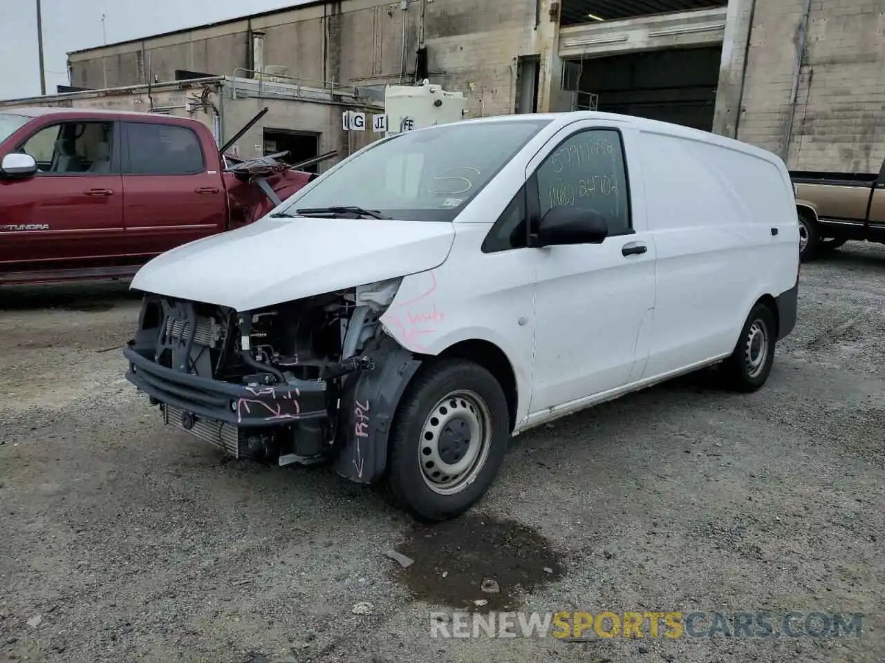 2 Photograph of a damaged car W1YV0BEY6M3859495 MERCEDES-BENZ METRIS 2021