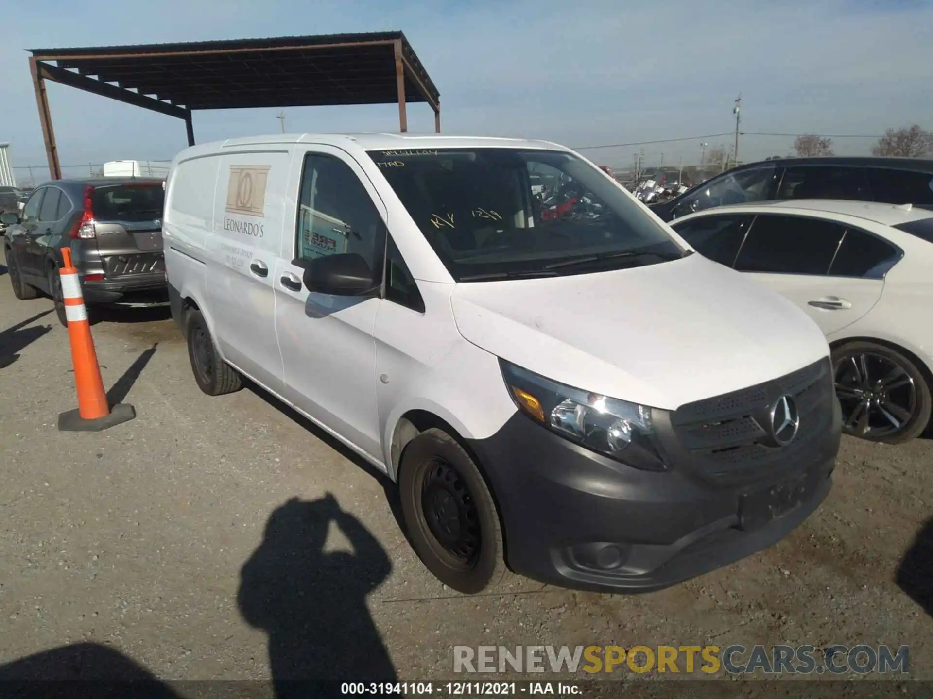 1 Photograph of a damaged car WD3PG2EA0K3538006 MERCEDES-BENZ METRIS CARGO VAN 2019