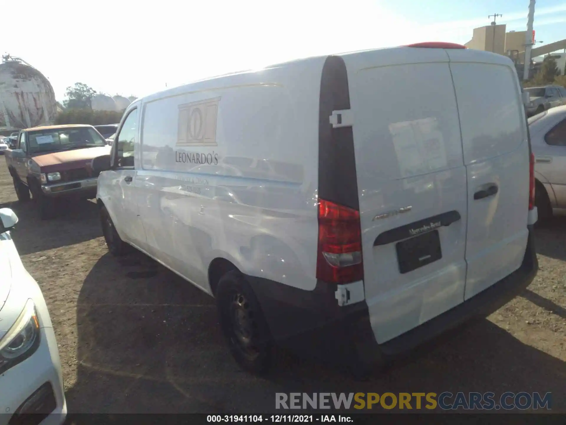 3 Фотография поврежденного автомобиля WD3PG2EA0K3538006 MERCEDES-BENZ METRIS CARGO VAN 2019