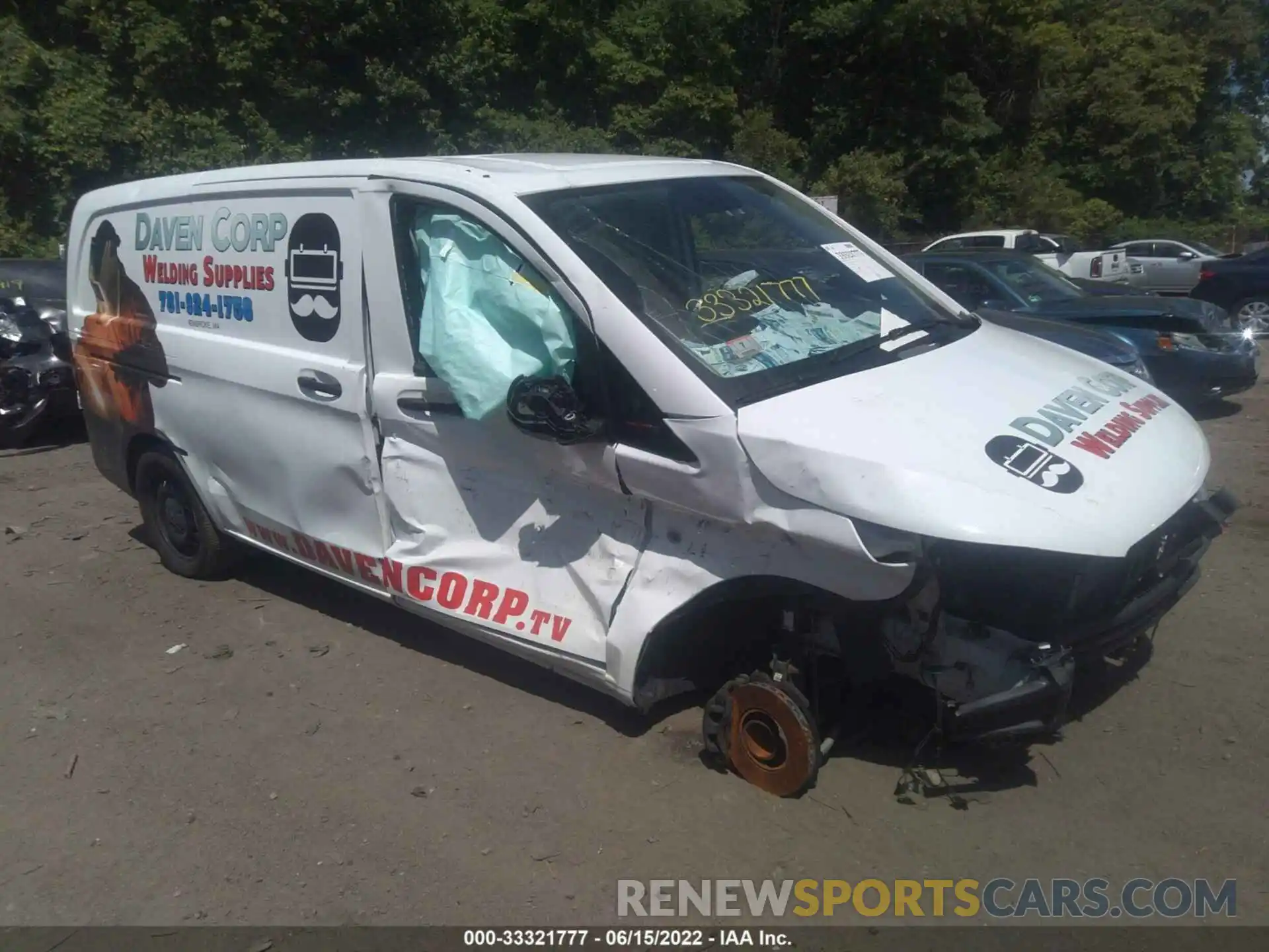 1 Photograph of a damaged car WD3PG2EA0K3607566 MERCEDES-BENZ METRIS CARGO VAN 2019