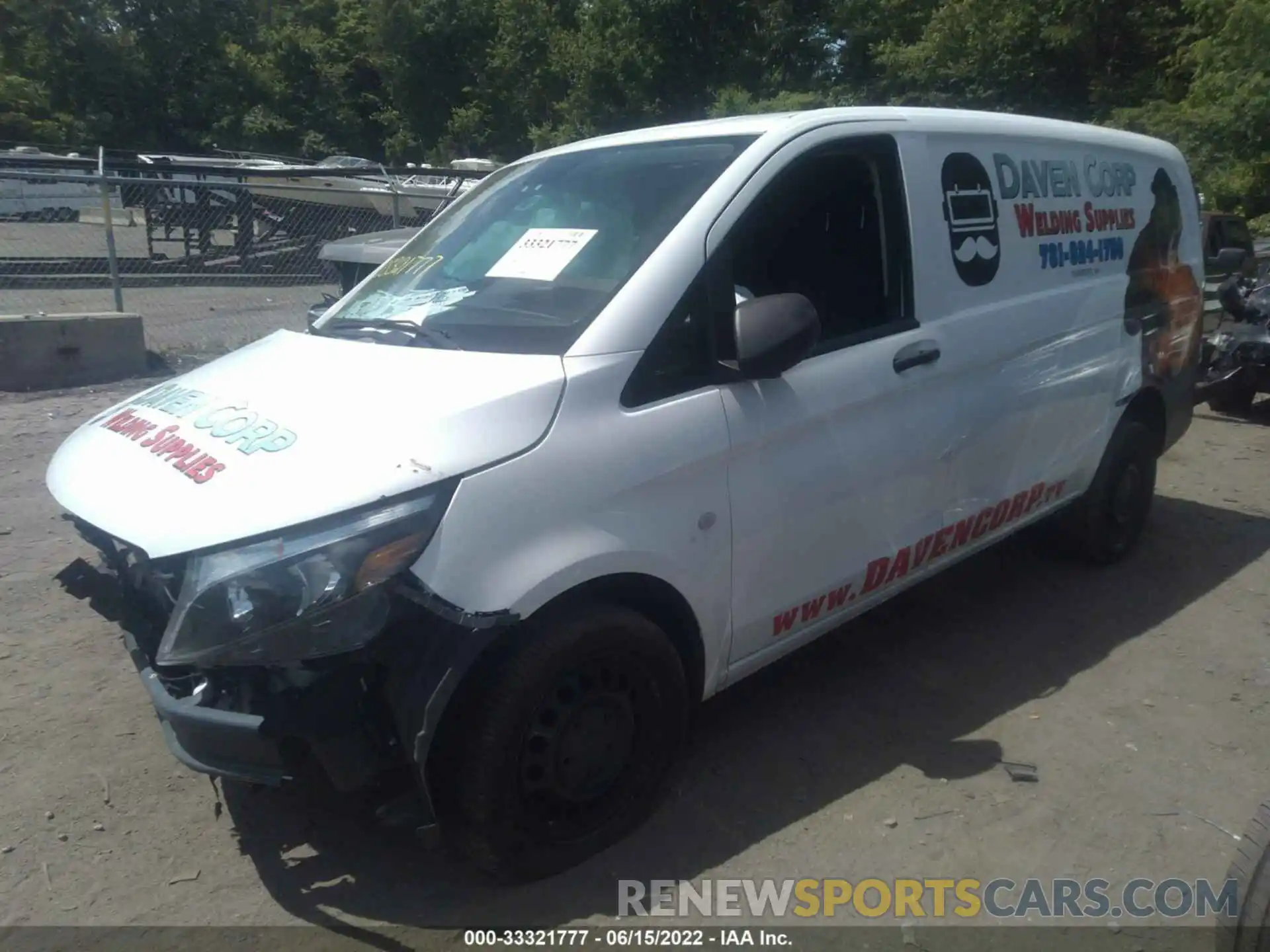 2 Photograph of a damaged car WD3PG2EA0K3607566 MERCEDES-BENZ METRIS CARGO VAN 2019