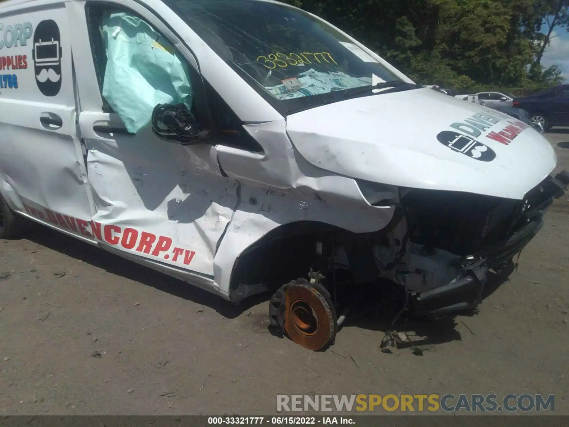 6 Photograph of a damaged car WD3PG2EA0K3607566 MERCEDES-BENZ METRIS CARGO VAN 2019