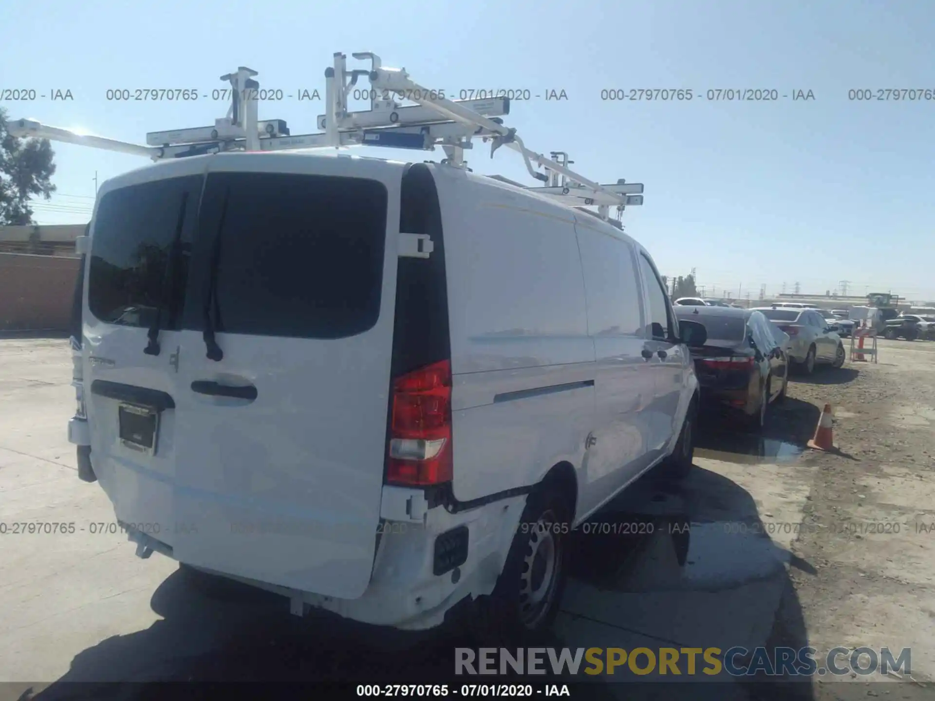 4 Фотография поврежденного автомобиля WD3PG2EA4K3522598 MERCEDES-BENZ METRIS CARGO VAN 2019