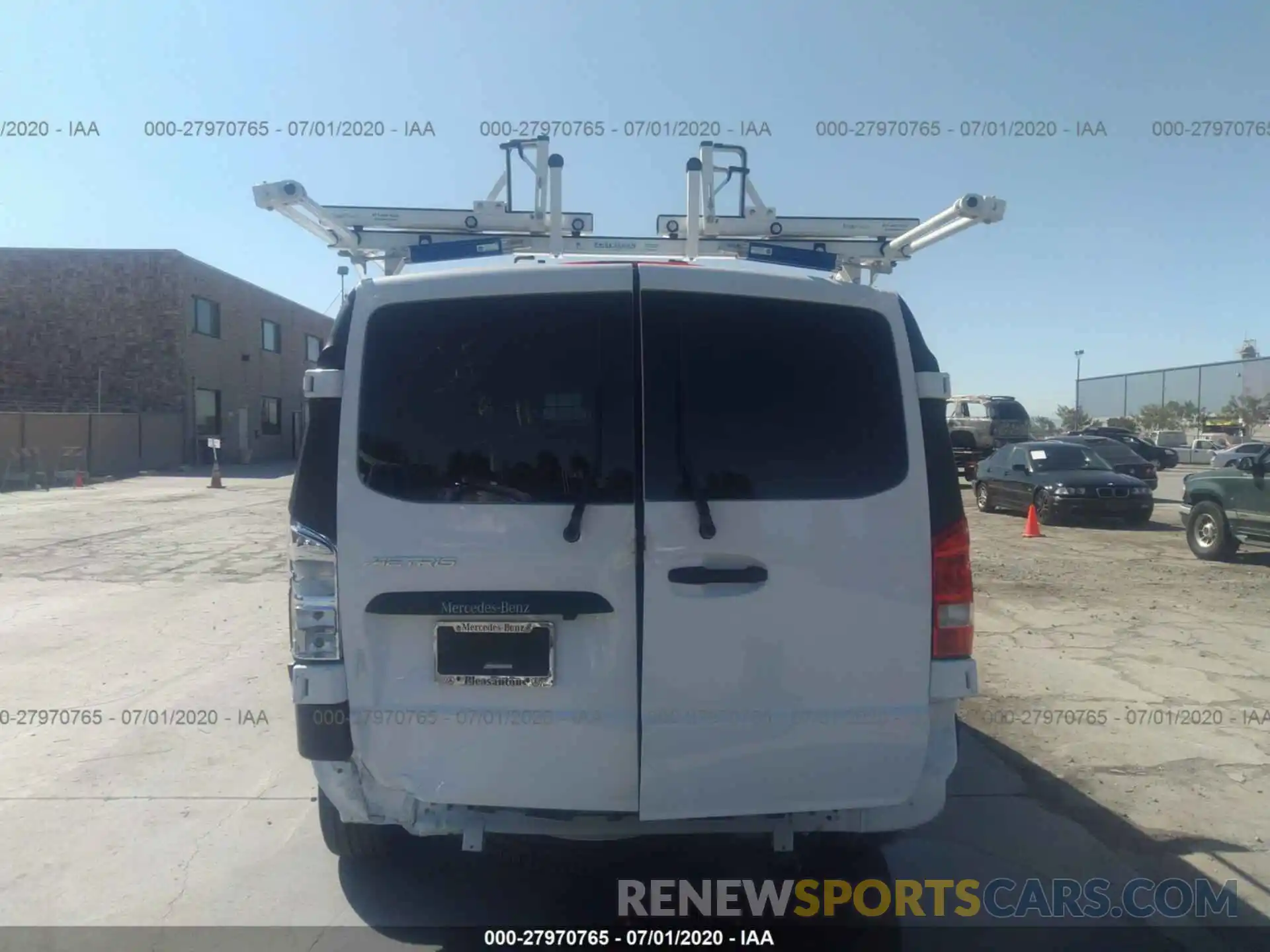 6 Photograph of a damaged car WD3PG2EA4K3522598 MERCEDES-BENZ METRIS CARGO VAN 2019