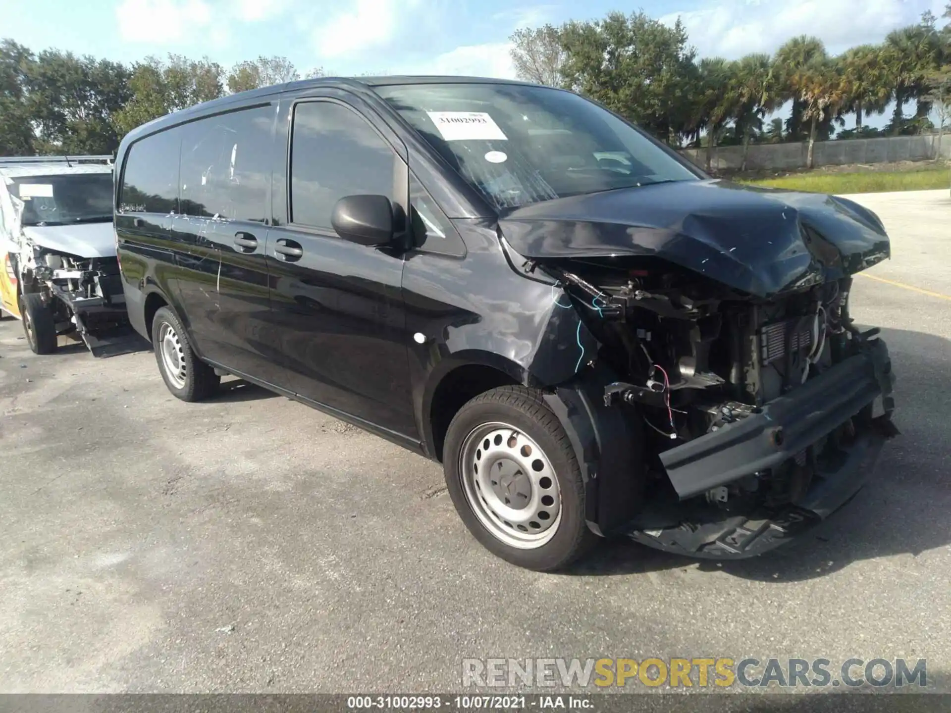 1 Photograph of a damaged car WD3PG2EA5K3536154 MERCEDES-BENZ METRIS CARGO VAN 2019