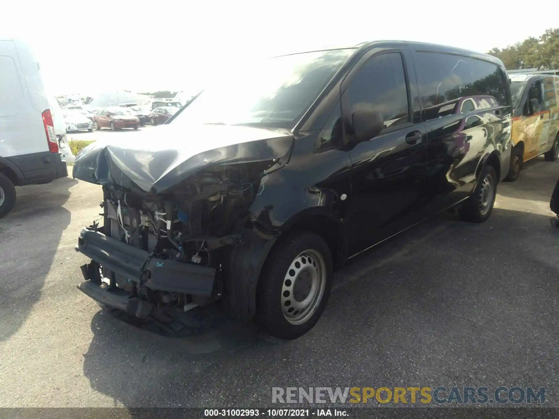 2 Photograph of a damaged car WD3PG2EA5K3536154 MERCEDES-BENZ METRIS CARGO VAN 2019