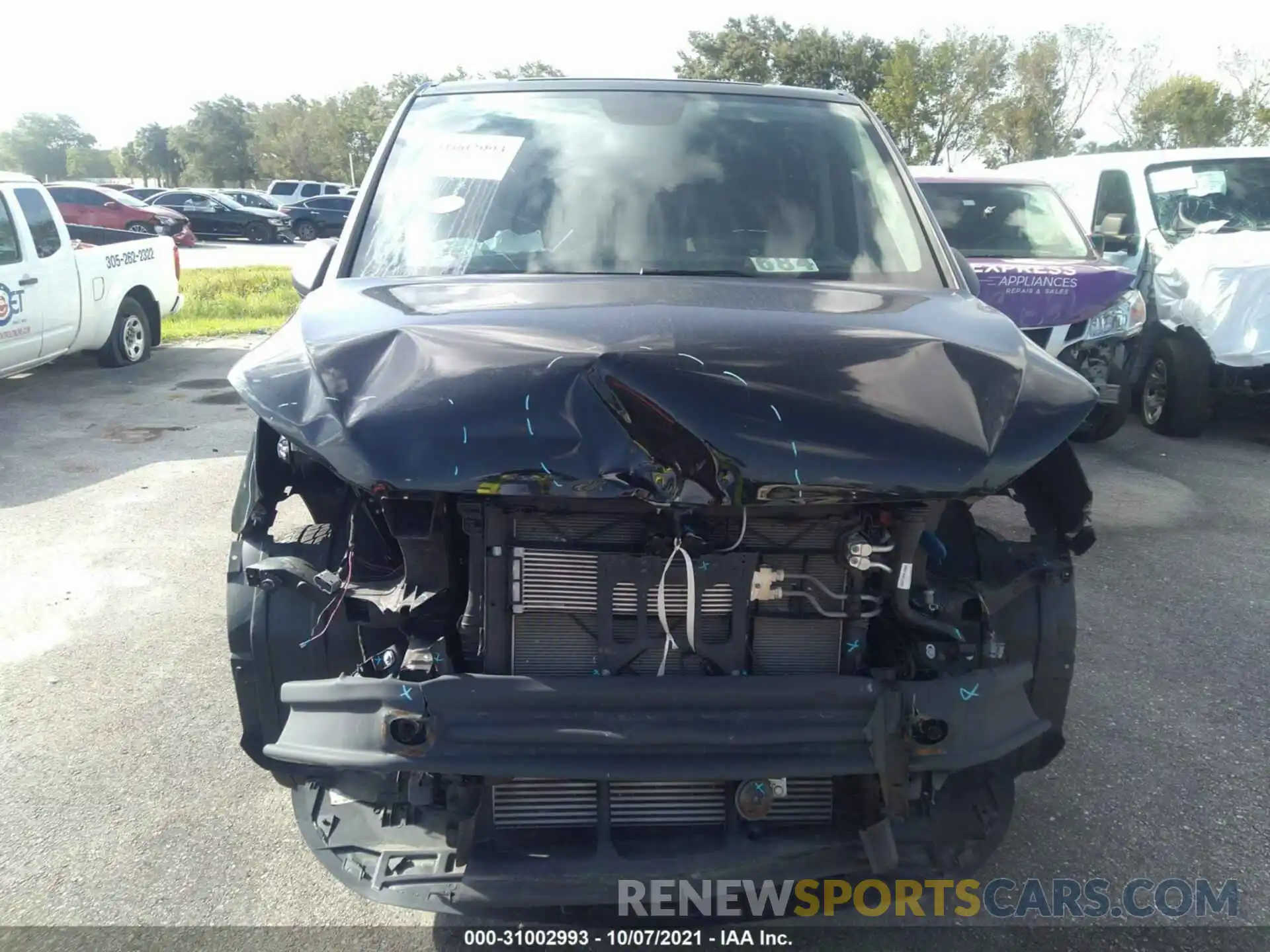 6 Photograph of a damaged car WD3PG2EA5K3536154 MERCEDES-BENZ METRIS CARGO VAN 2019