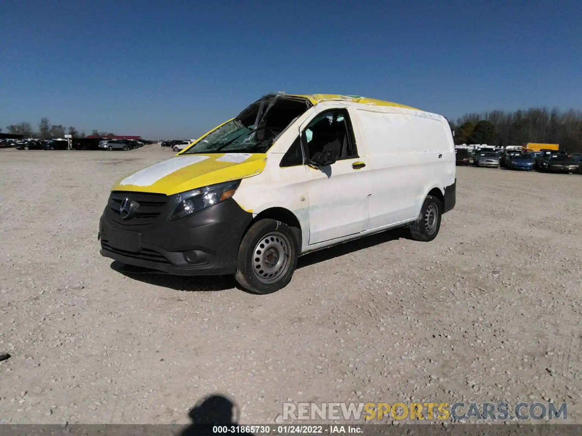 2 Photograph of a damaged car WD3PG2EA5K3606753 MERCEDES-BENZ METRIS CARGO VAN 2019