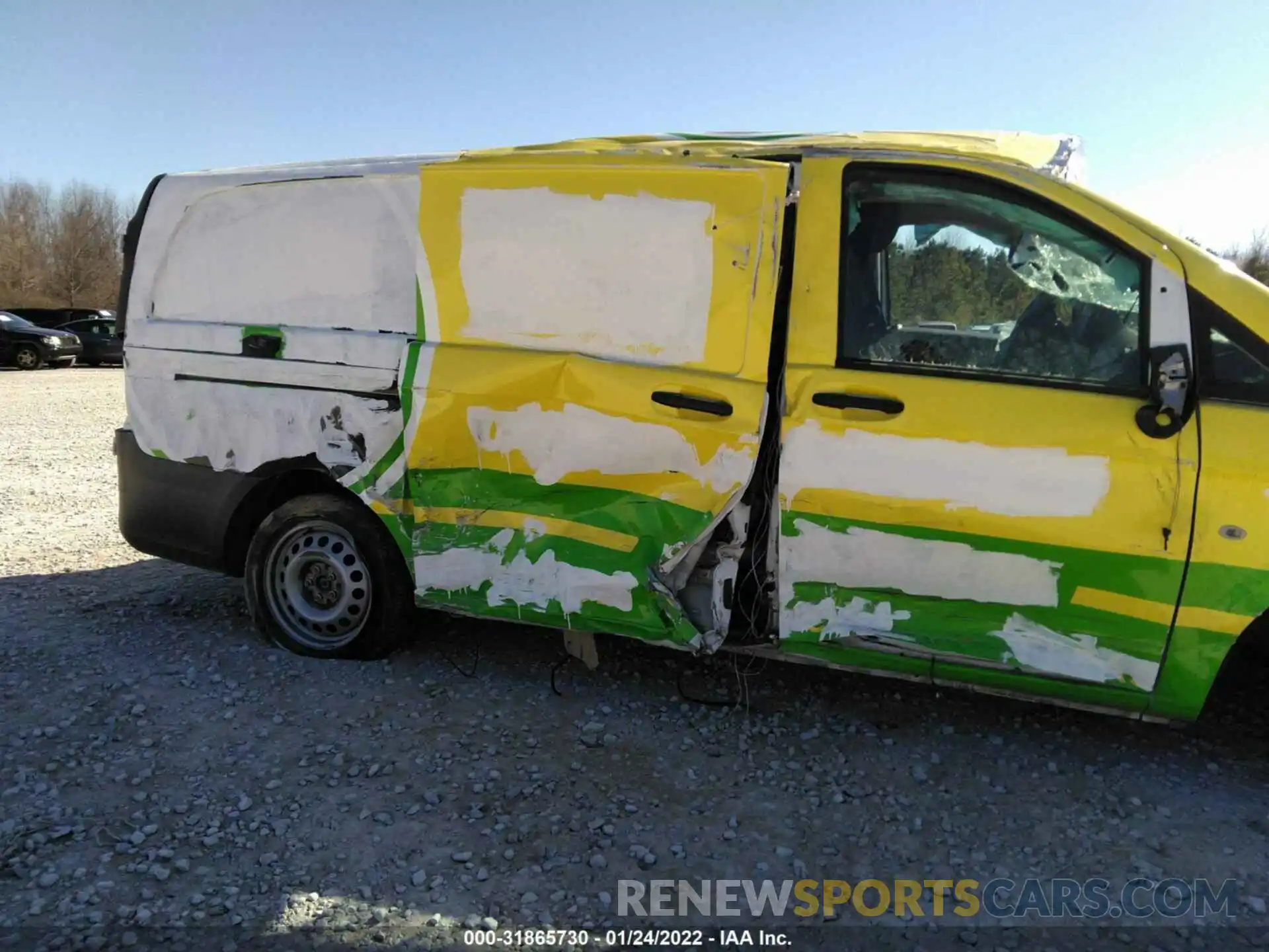 6 Photograph of a damaged car WD3PG2EA5K3606753 MERCEDES-BENZ METRIS CARGO VAN 2019