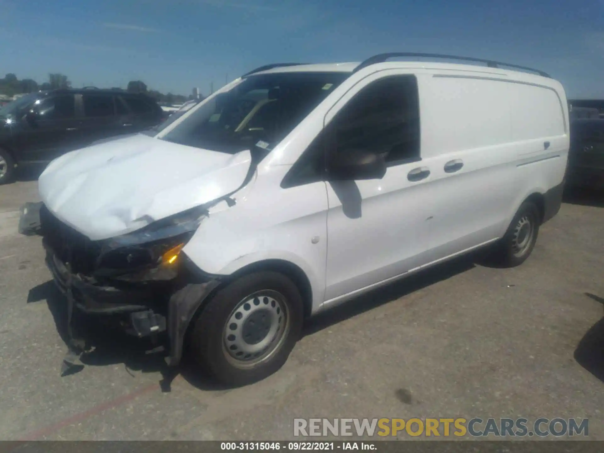 2 Photograph of a damaged car WD3PG2EA8K3561839 MERCEDES-BENZ METRIS CARGO VAN 2019