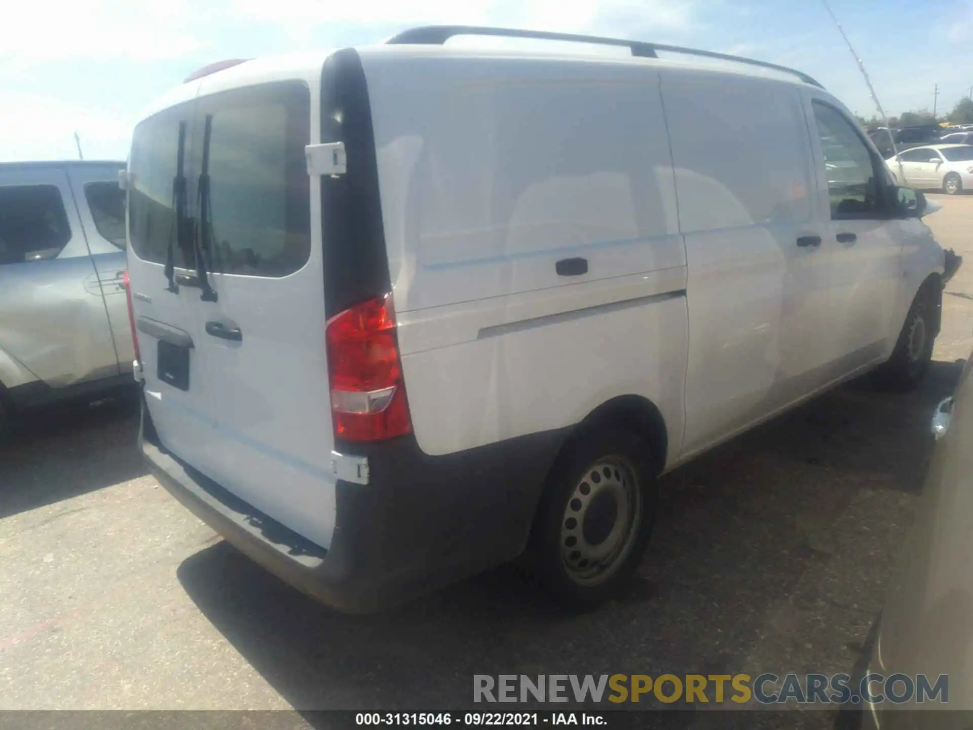 4 Фотография поврежденного автомобиля WD3PG2EA8K3561839 MERCEDES-BENZ METRIS CARGO VAN 2019