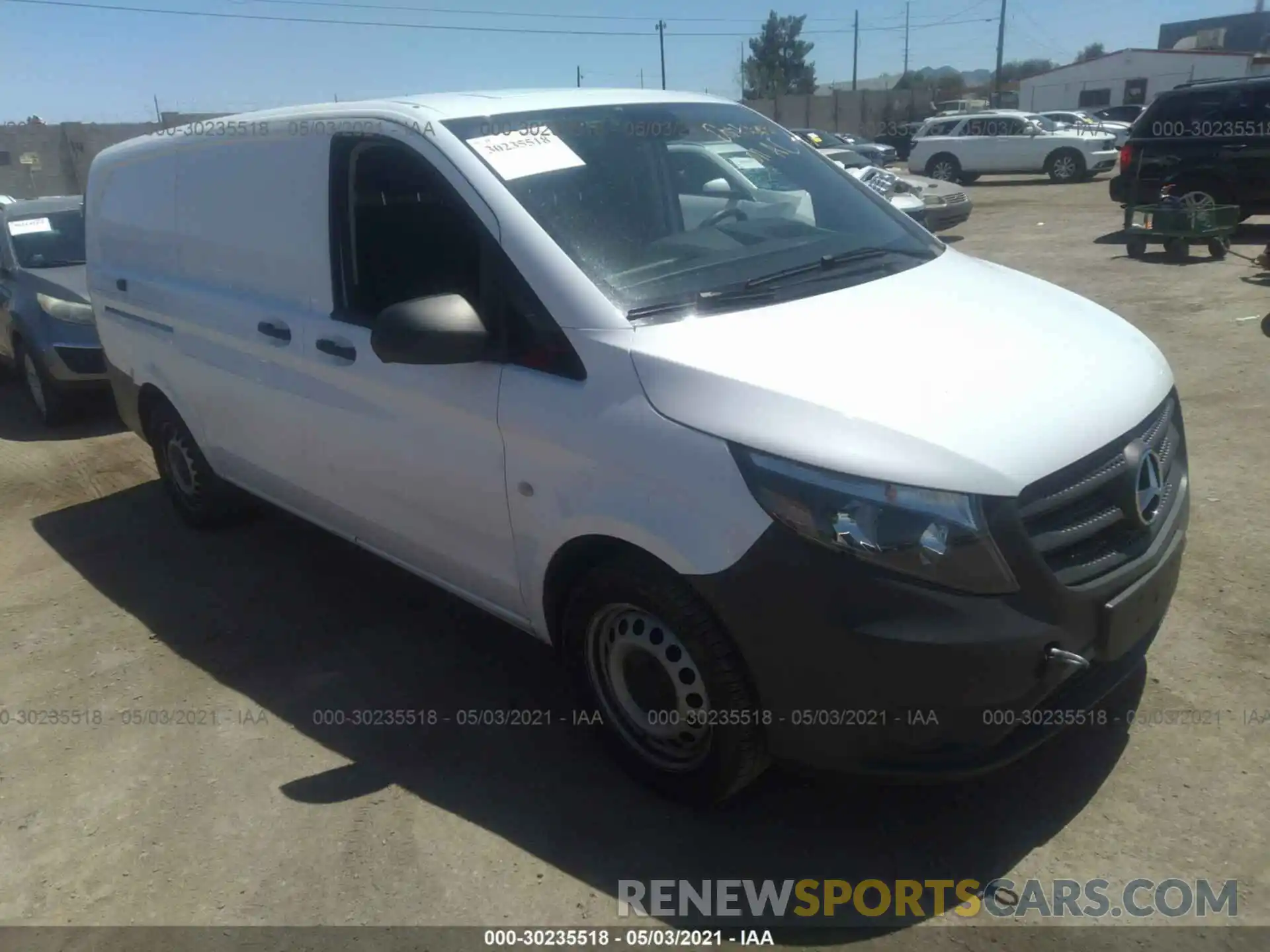 1 Photograph of a damaged car WD3PG2EAXK3605081 MERCEDES-BENZ METRIS CARGO VAN 2019