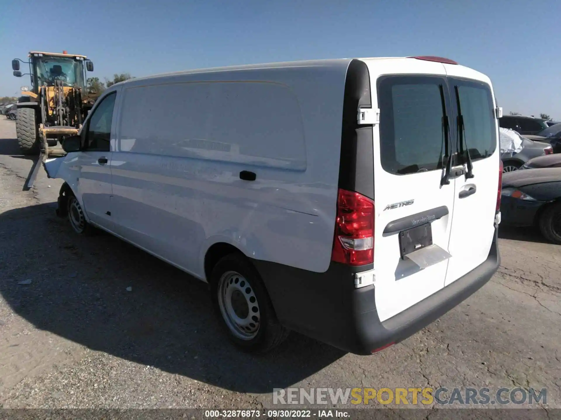 3 Photograph of a damaged car WD3PG3EA1K3602785 MERCEDES-BENZ METRIS CARGO VAN 2019