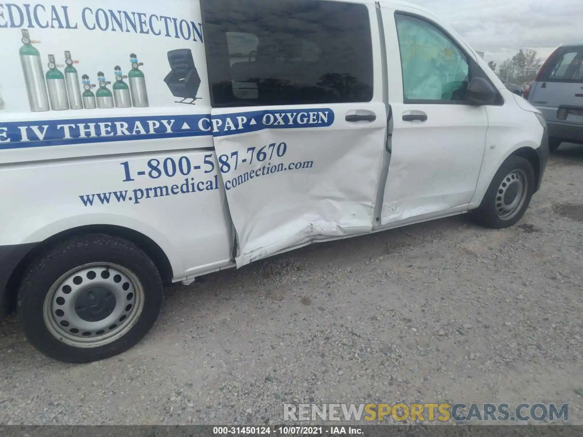 6 Photograph of a damaged car WD3PG3EA2K3548820 MERCEDES-BENZ METRIS CARGO VAN 2019