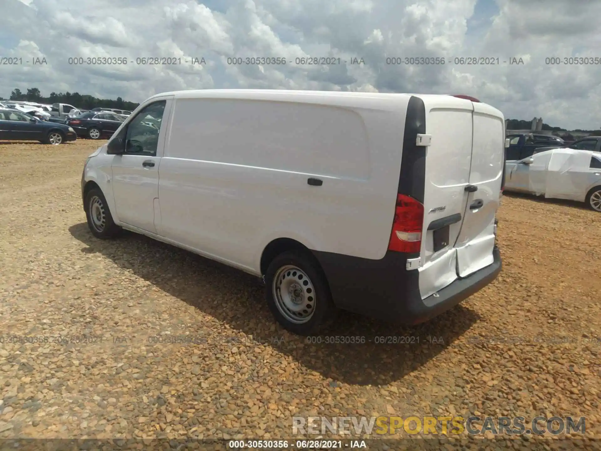 3 Photograph of a damaged car WD3PG3EA5K3549802 MERCEDES-BENZ METRIS CARGO VAN 2019