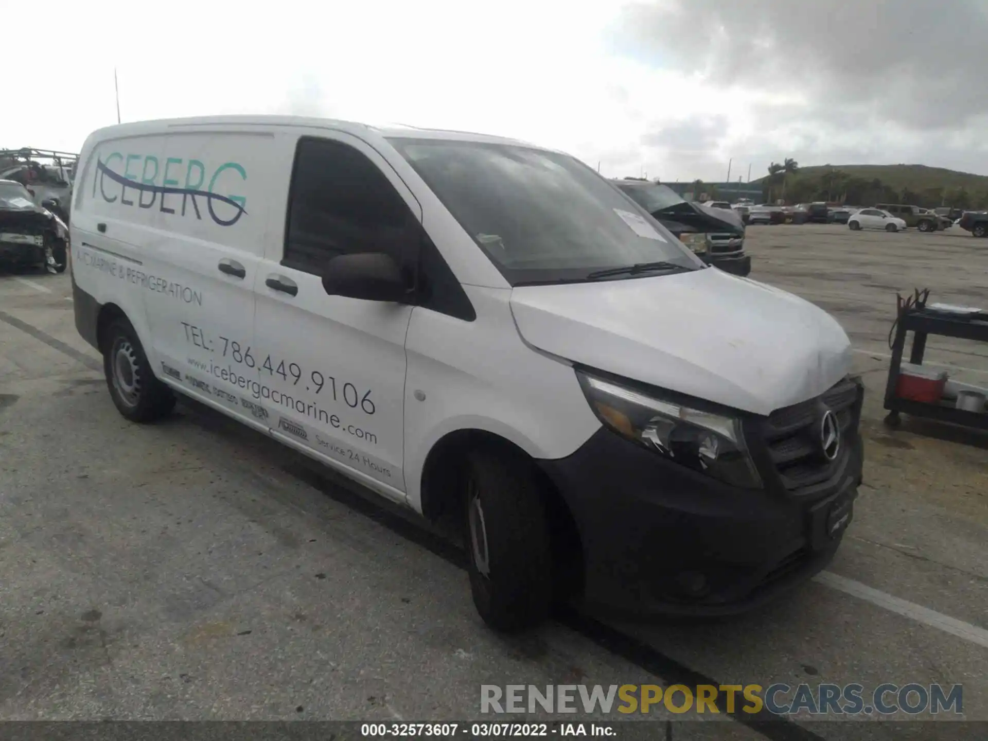 1 Photograph of a damaged car W1YV0BEY3L3695248 MERCEDES-BENZ METRIS CARGO VAN 2020