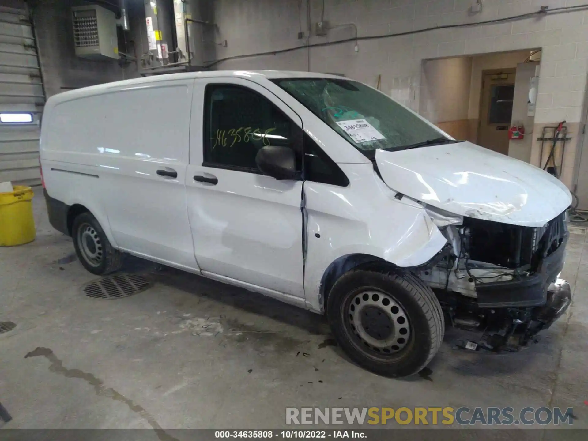 1 Photograph of a damaged car W1YV0BEY5L3740464 MERCEDES-BENZ METRIS CARGO VAN 2020