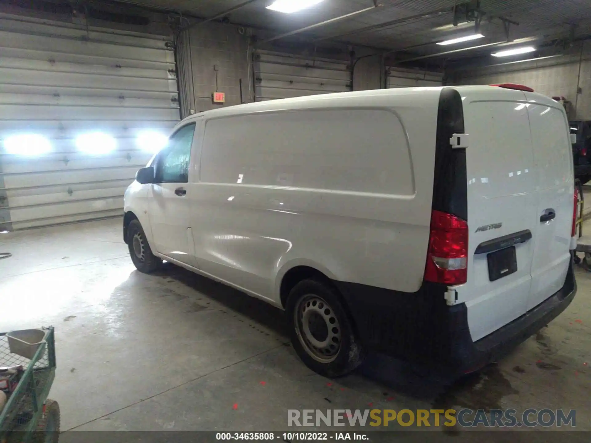 3 Photograph of a damaged car W1YV0BEY5L3740464 MERCEDES-BENZ METRIS CARGO VAN 2020