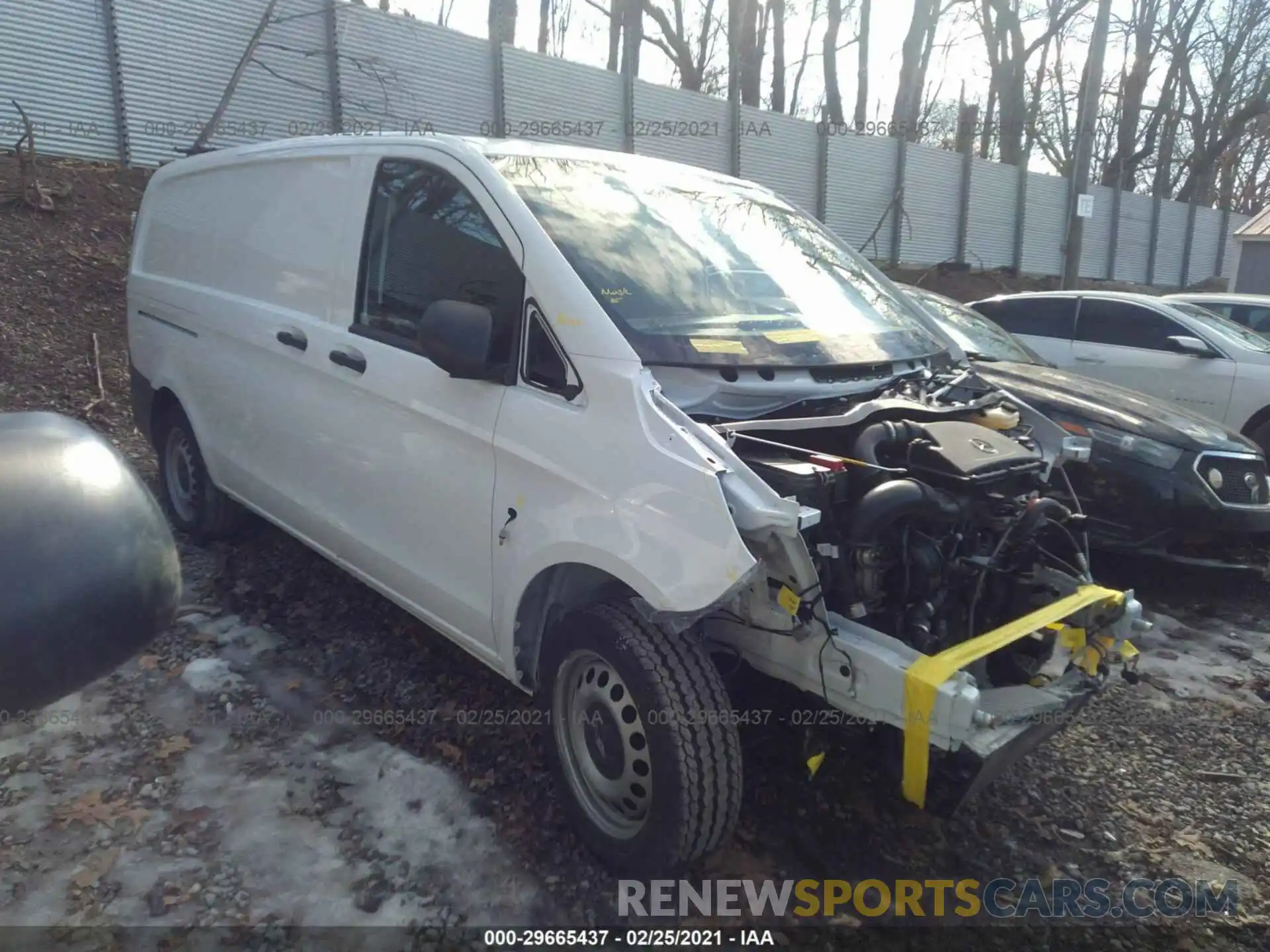 1 Photograph of a damaged car W1YV0BEYXL3764758 MERCEDES-BENZ METRIS CARGO VAN 2020