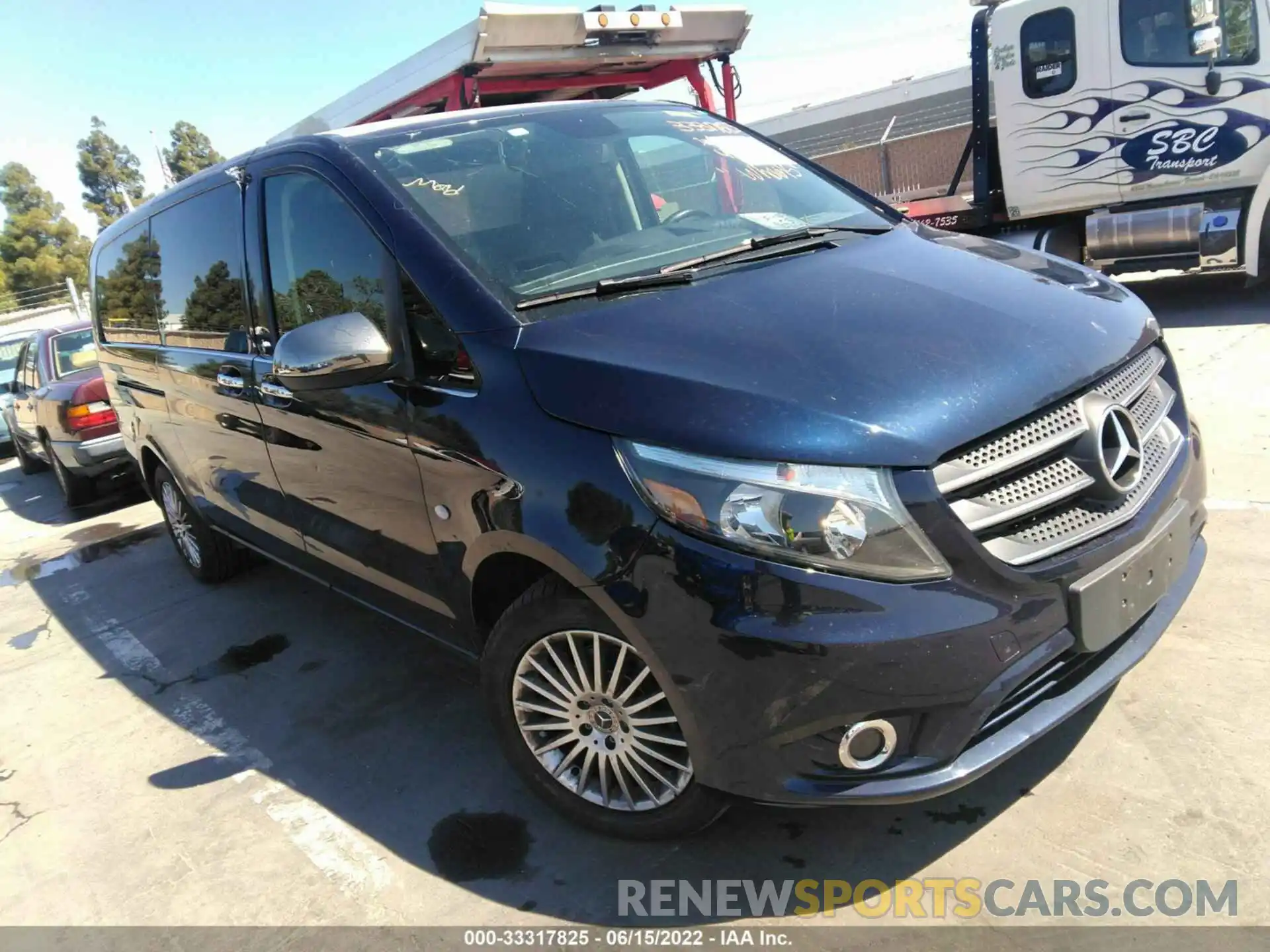 1 Photograph of a damaged car W1YV0CEY3L3684157 MERCEDES-BENZ METRIS CARGO VAN 2020