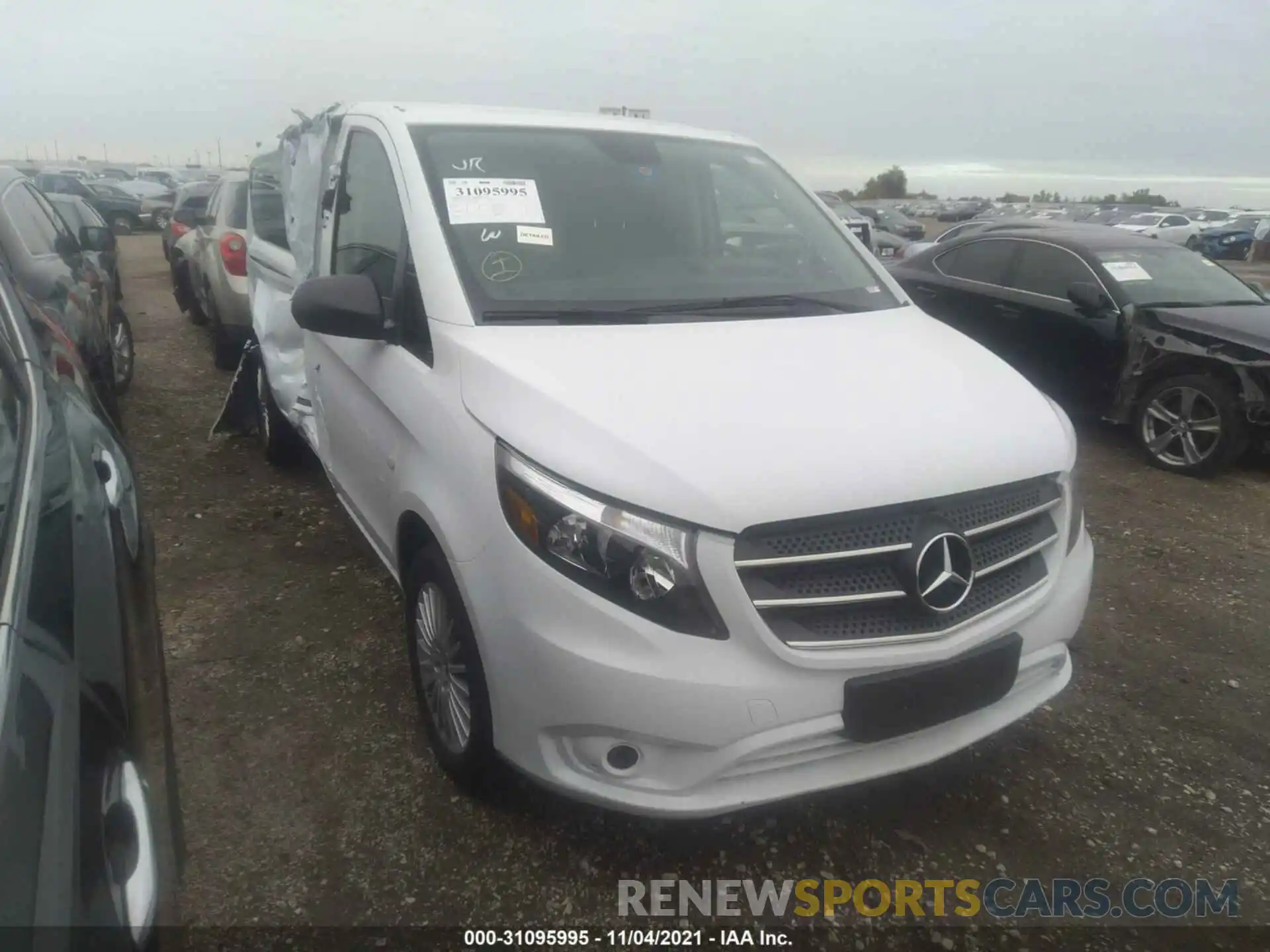 1 Photograph of a damaged car W1YV0CEY6L3693466 MERCEDES-BENZ METRIS CARGO VAN 2020