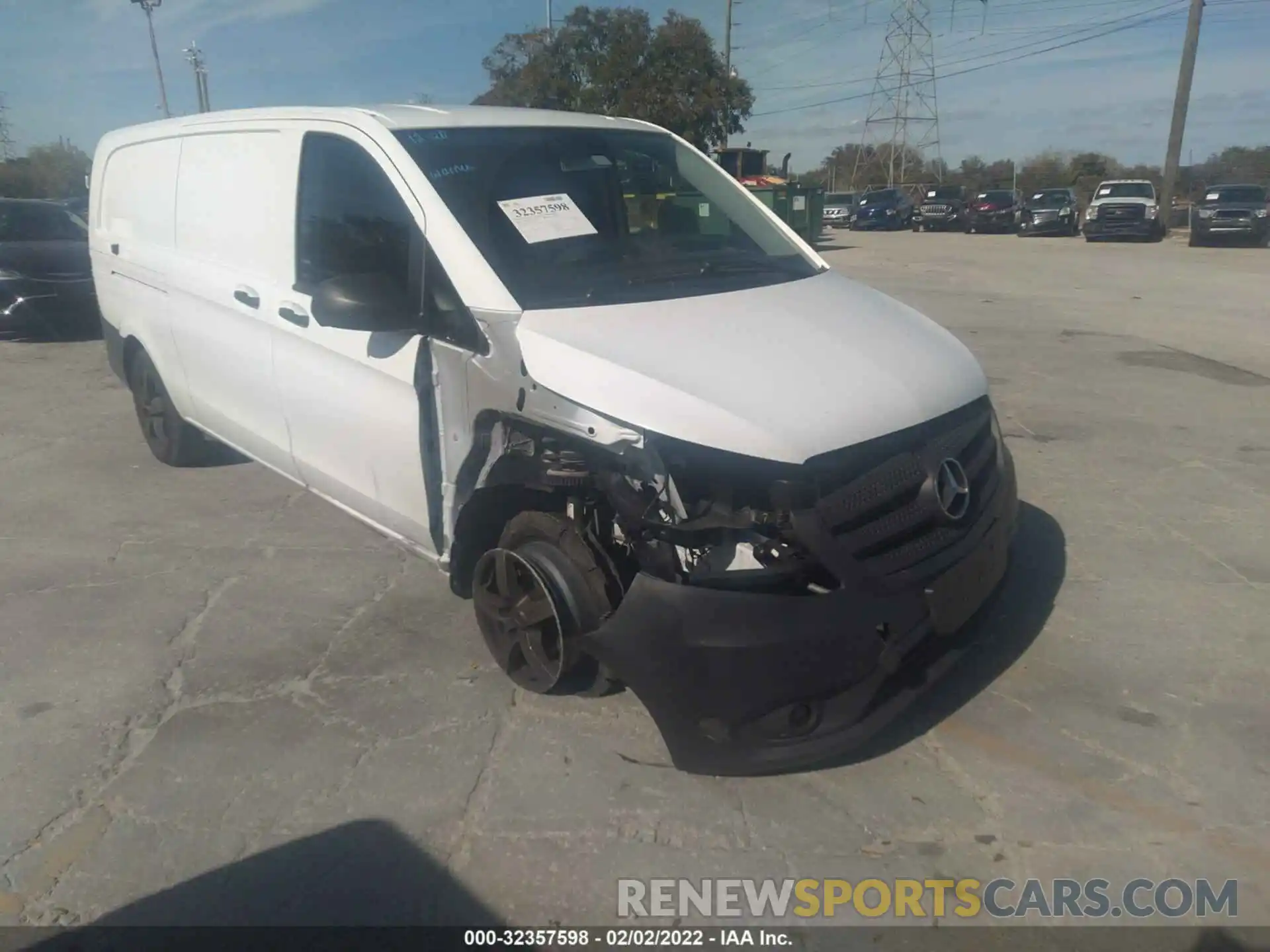 1 Photograph of a damaged car W1YV0CEY6L3714994 MERCEDES-BENZ METRIS CARGO VAN 2020