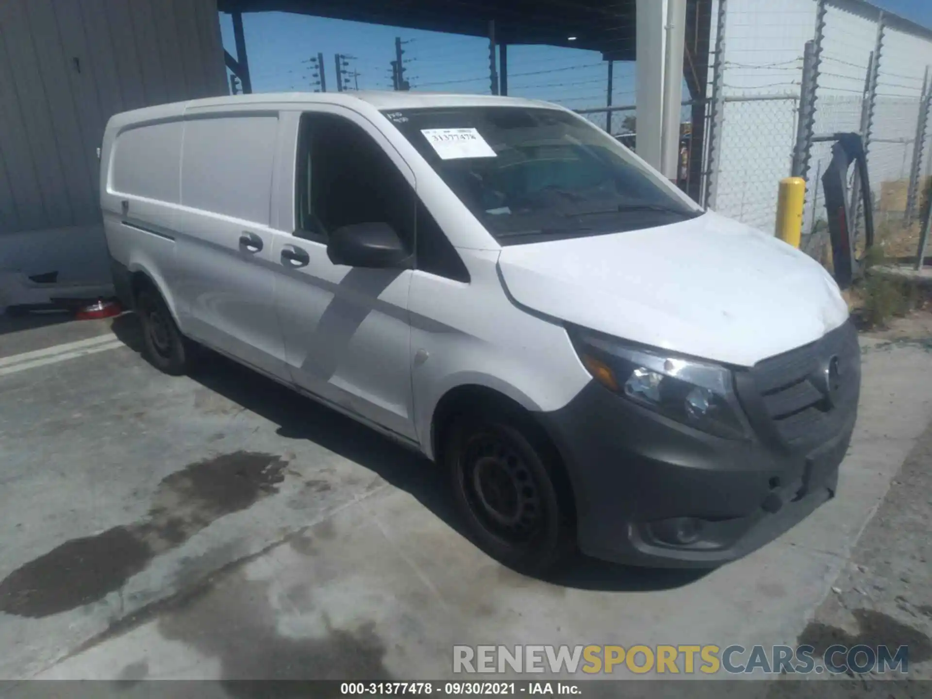 1 Photograph of a damaged car W1YV0CEY8L3685613 MERCEDES-BENZ METRIS CARGO VAN 2020