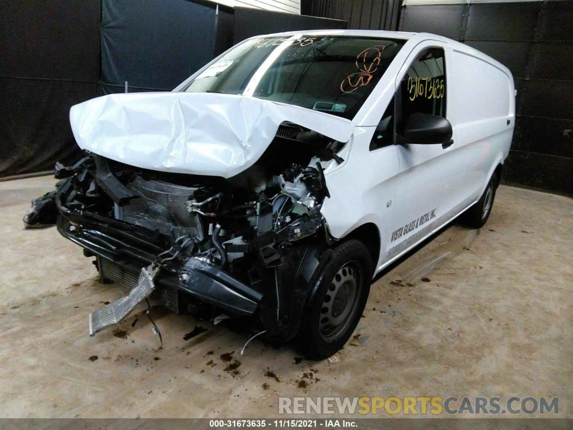 6 Photograph of a damaged car W1YV0CEYXL3702900 MERCEDES-BENZ METRIS CARGO VAN 2020