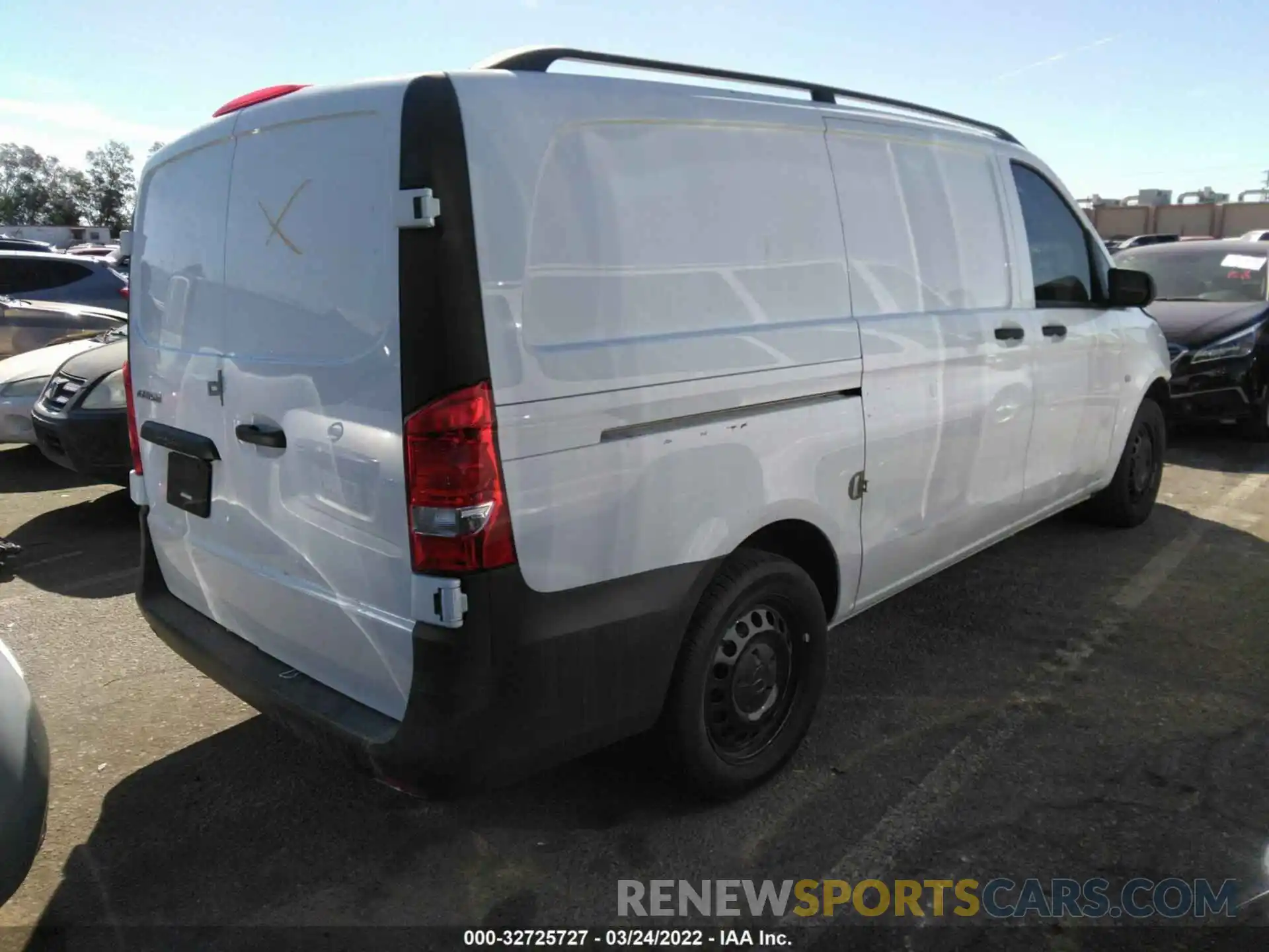 4 Фотография поврежденного автомобиля WD3PG2EA1L3644093 MERCEDES-BENZ METRIS CARGO VAN 2020