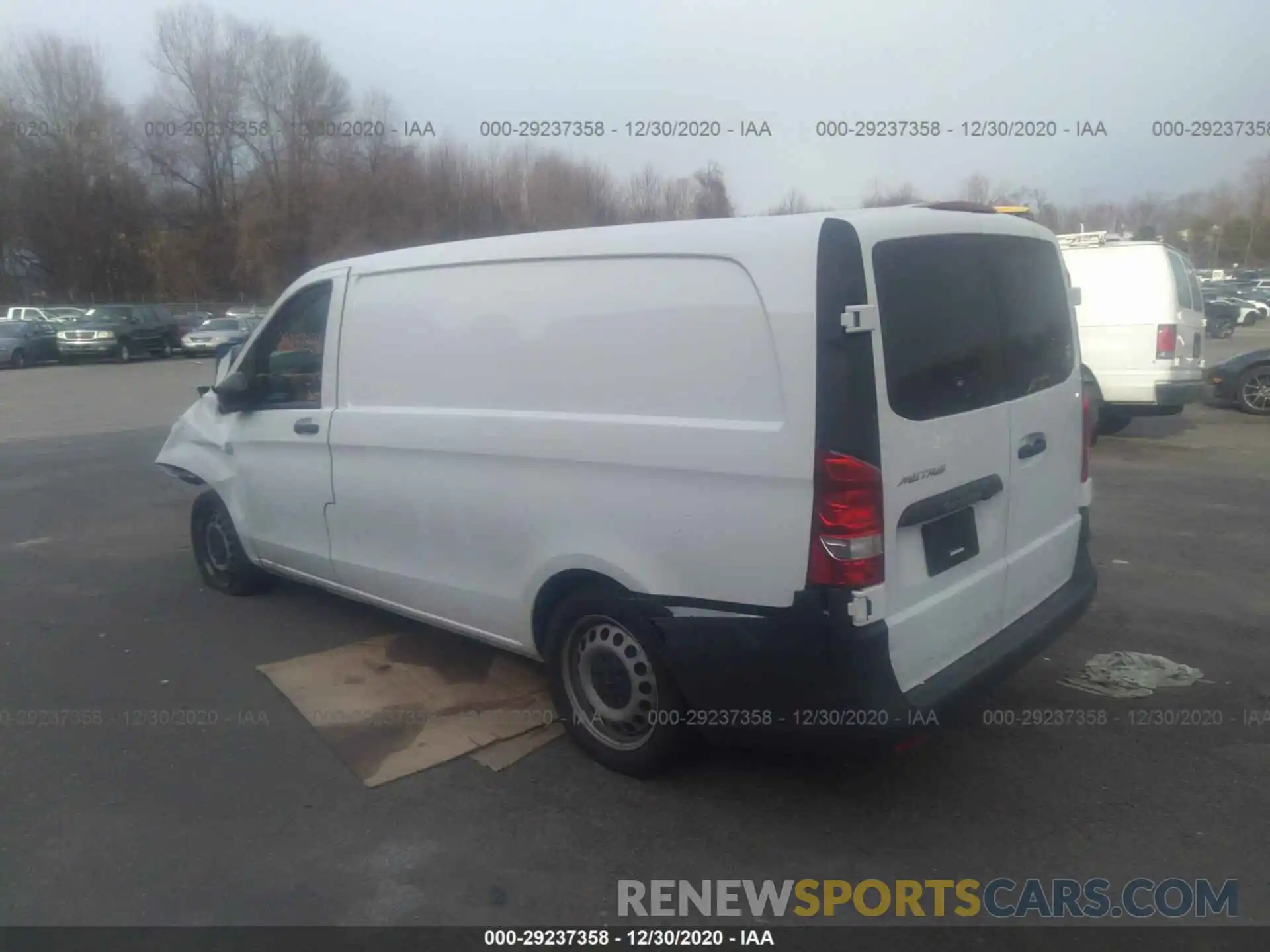 3 Фотография поврежденного автомобиля WD3PG2EA9L3676208 MERCEDES-BENZ METRIS CARGO VAN 2020