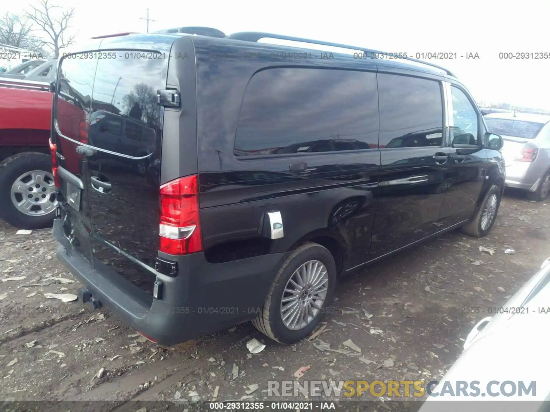 4 Фотография поврежденного автомобиля WD3PG3EA3L3644179 MERCEDES-BENZ METRIS CARGO VAN 2020