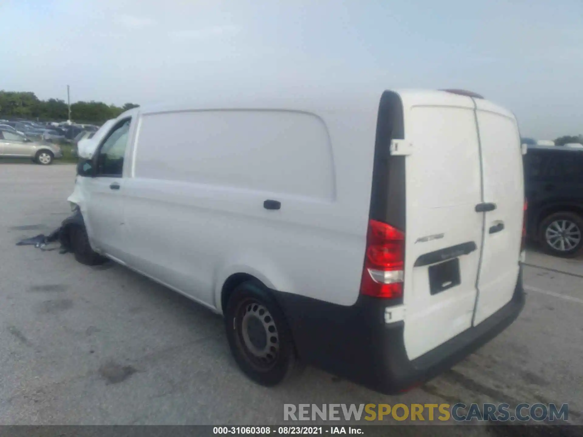 3 Фотография поврежденного автомобиля WD3PG3EA4L3670337 MERCEDES-BENZ METRIS CARGO VAN 2020