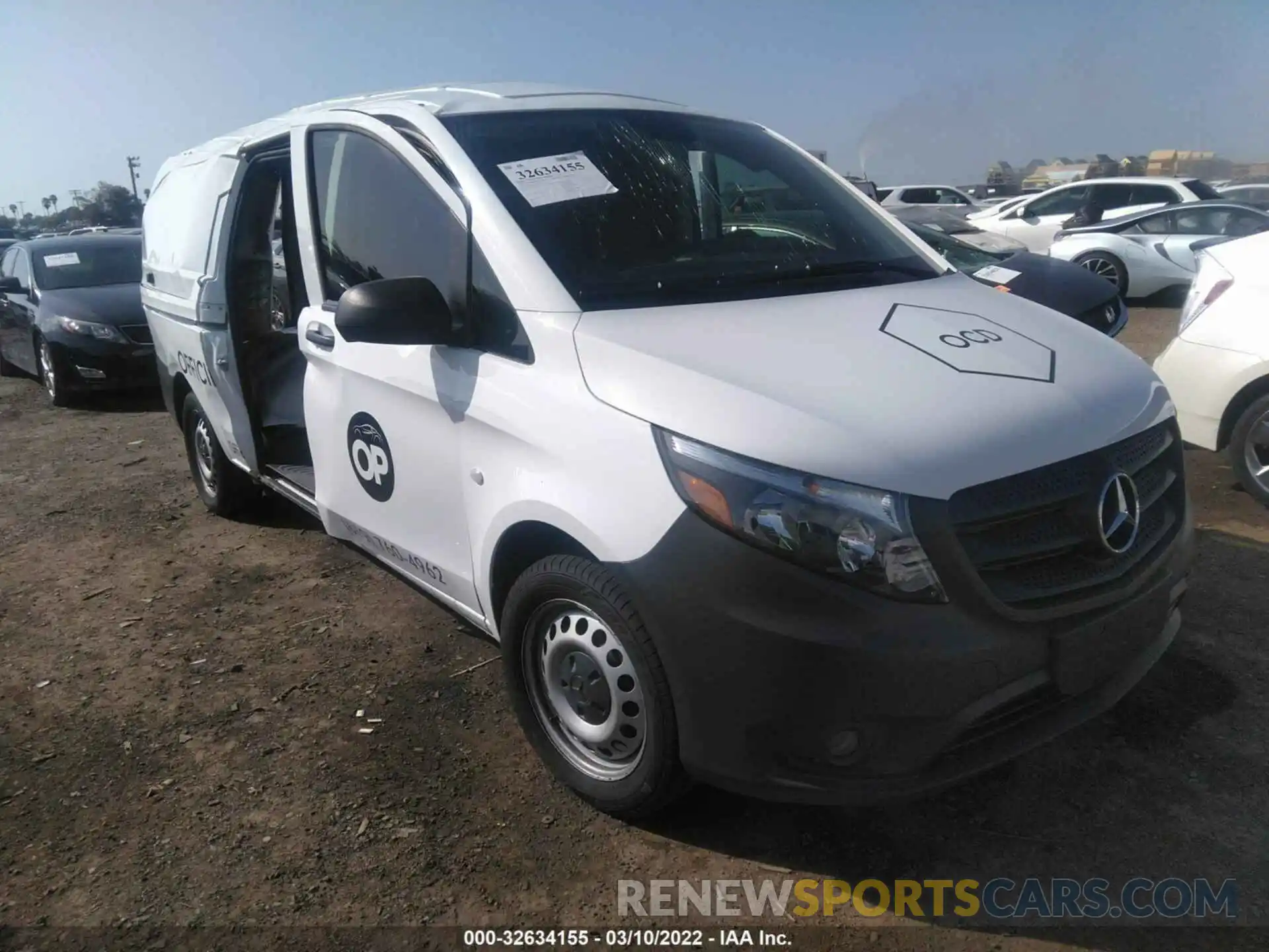 1 Photograph of a damaged car WD3PG3EA7L3640541 MERCEDES-BENZ METRIS CARGO VAN 2020