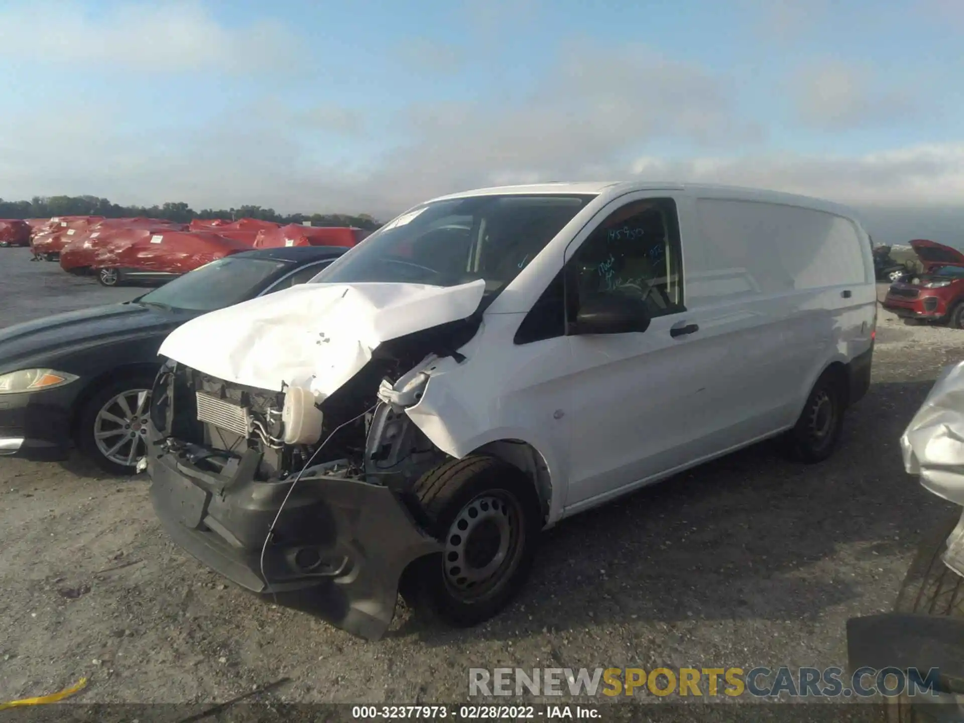 2 Photograph of a damaged car W1YV0BEY0M3827626 MERCEDES-BENZ METRIS CARGO VAN 2021