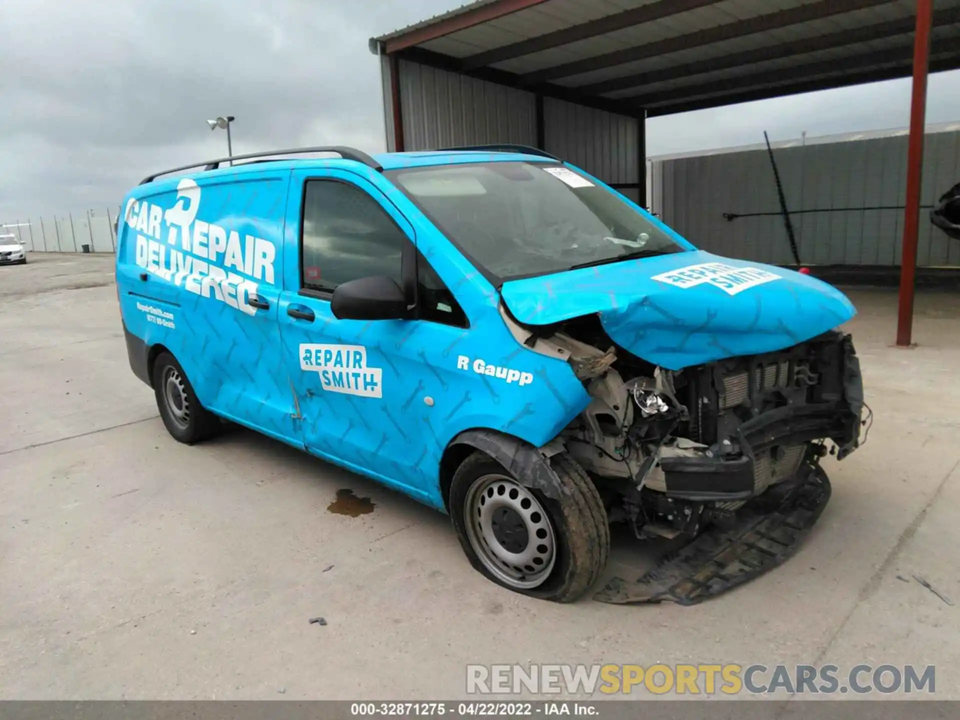 1 Photograph of a damaged car W1YV0BEY8M3829351 MERCEDES-BENZ METRIS CARGO VAN 2021